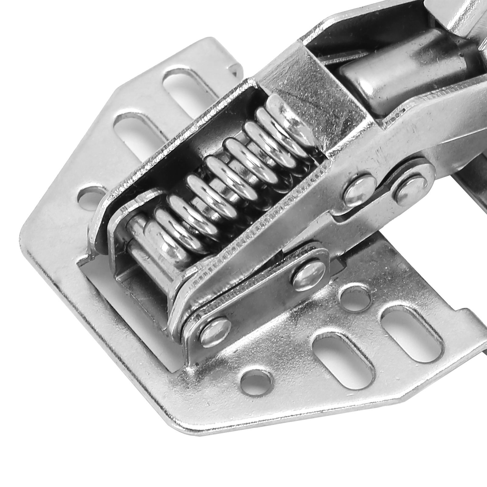 Cabinet Hinge No Drilling Bridge Shaped Spring Hinge Cabinet Cupboard view 11