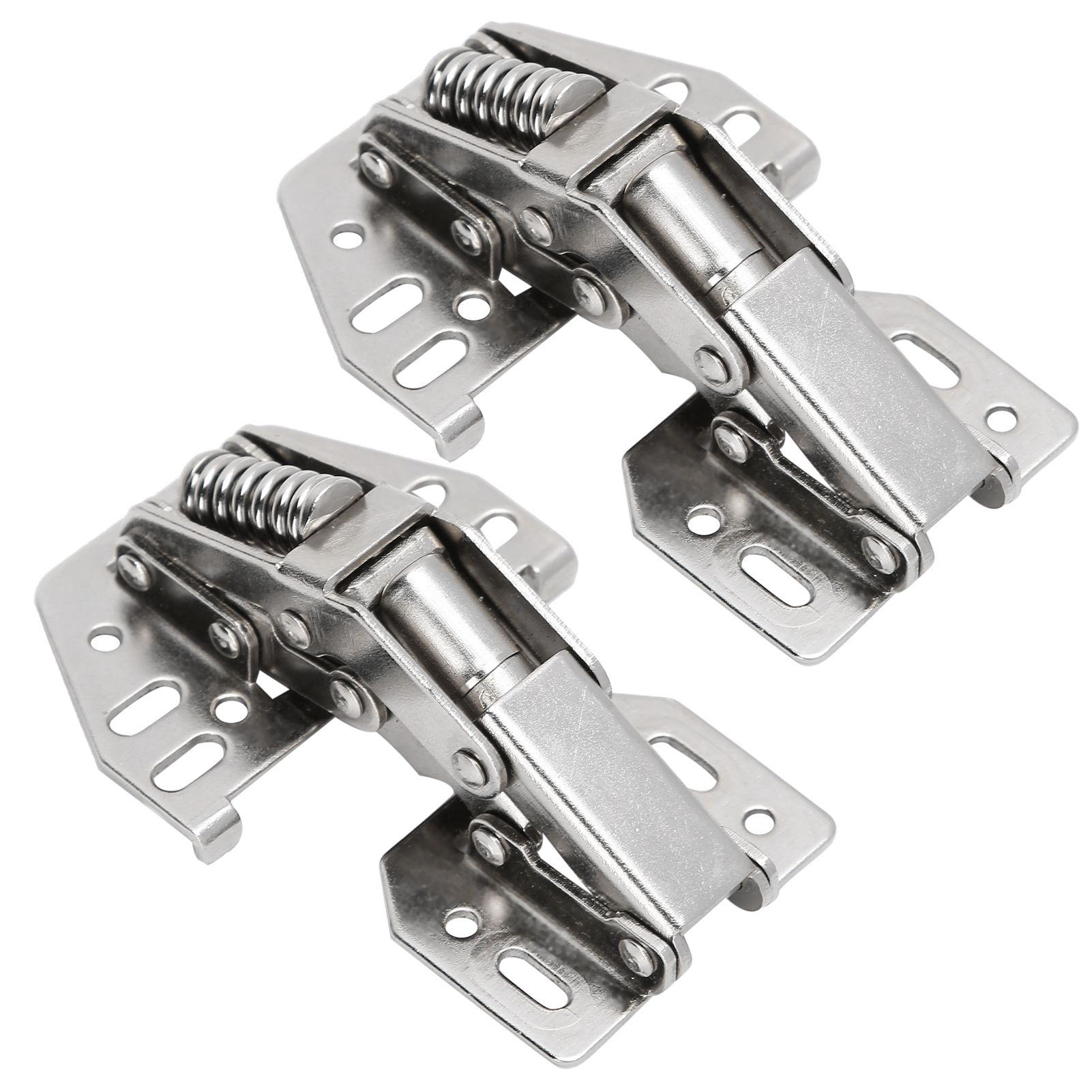 2Set Cabinet Hinge Bridge Shaped Spring Hinge for Cupboard Closet Furniture view 3