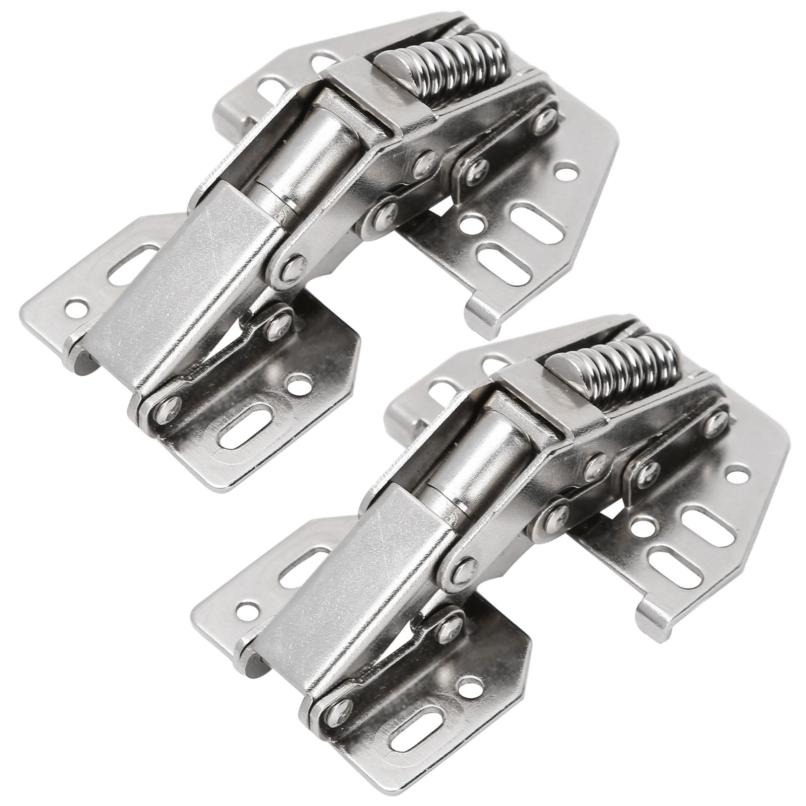 2Set Cabinet Hinge Bridge Shaped Spring Hinge for Cupboard Closet Furniture view 4
