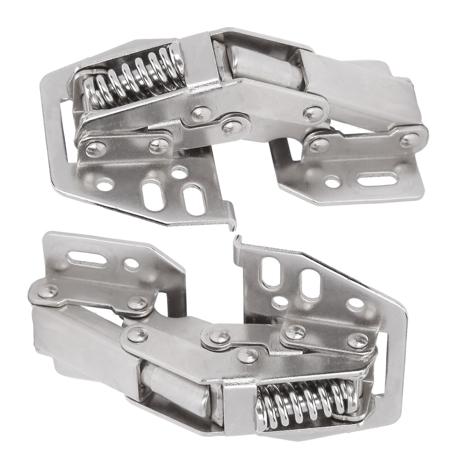 2Set Cabinet Hinge Bridge Shaped Spring Hinge for Cupboard Closet Furniture view 6