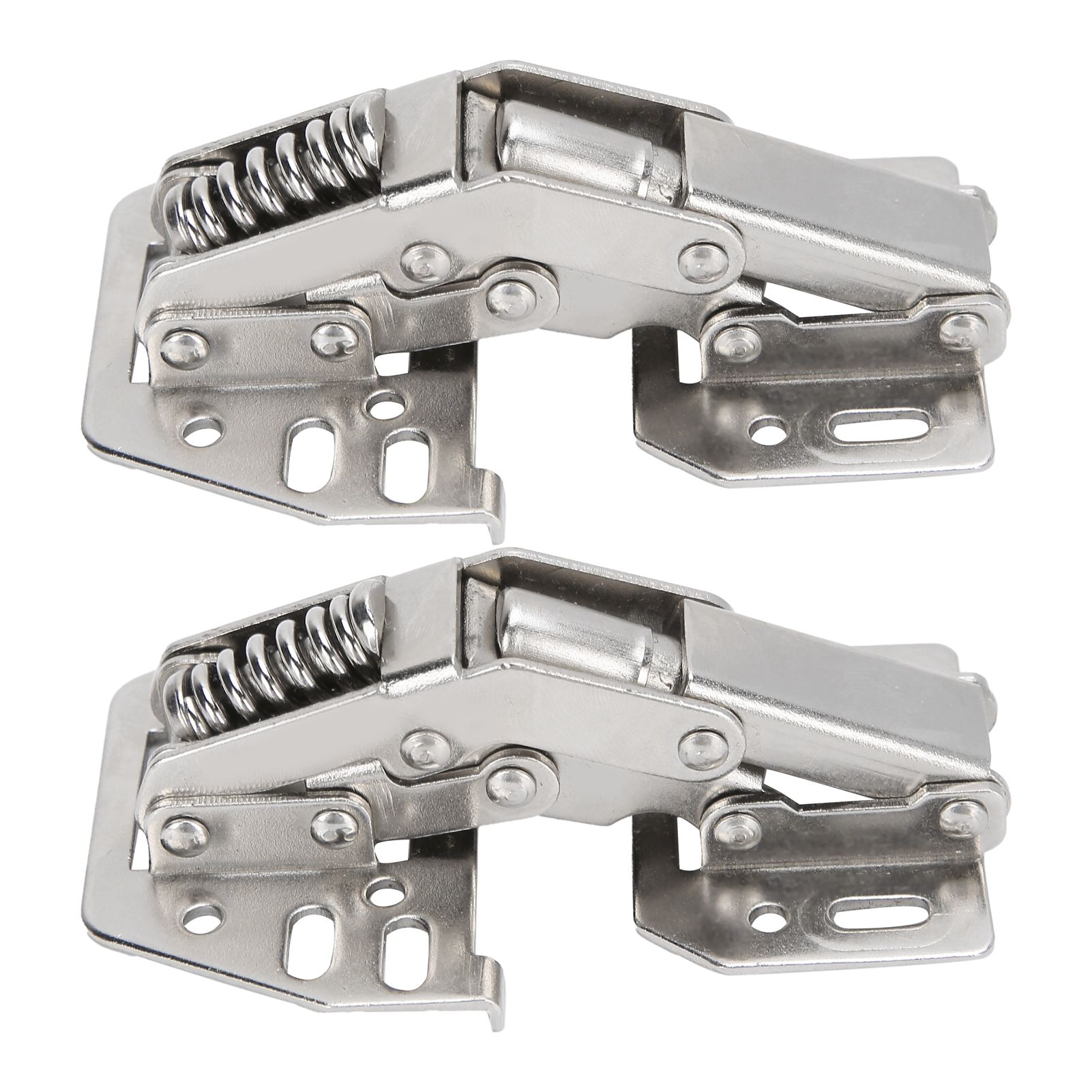 2Set Cabinet Hinge Bridge Shaped Spring Hinge for Cupboard Closet Furniture view 7