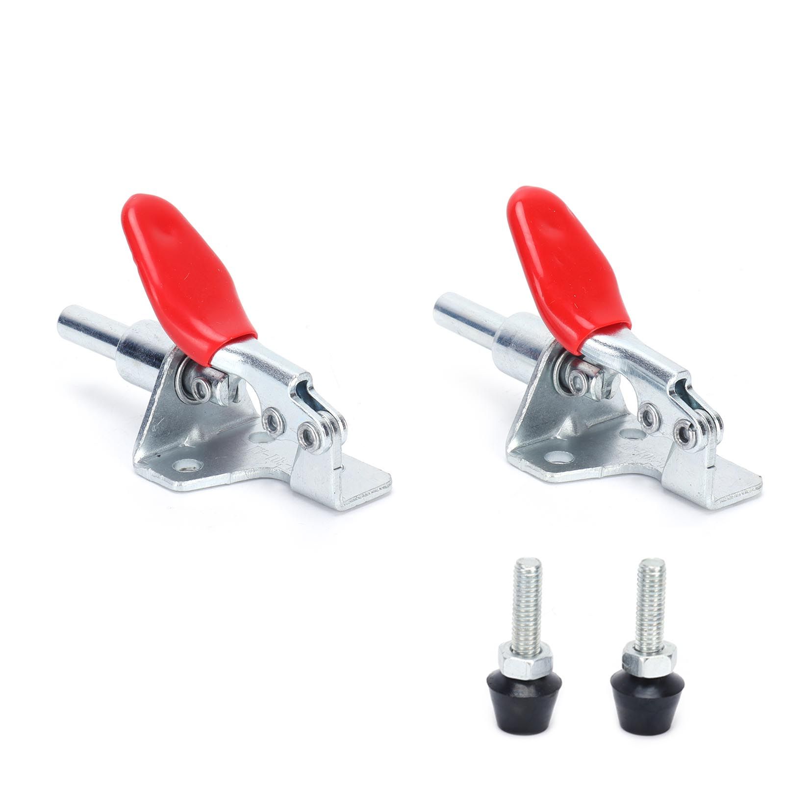 2 Set Push Pull Toggle Clamp Quick Positioning Hand Tool Home Decoration view 7