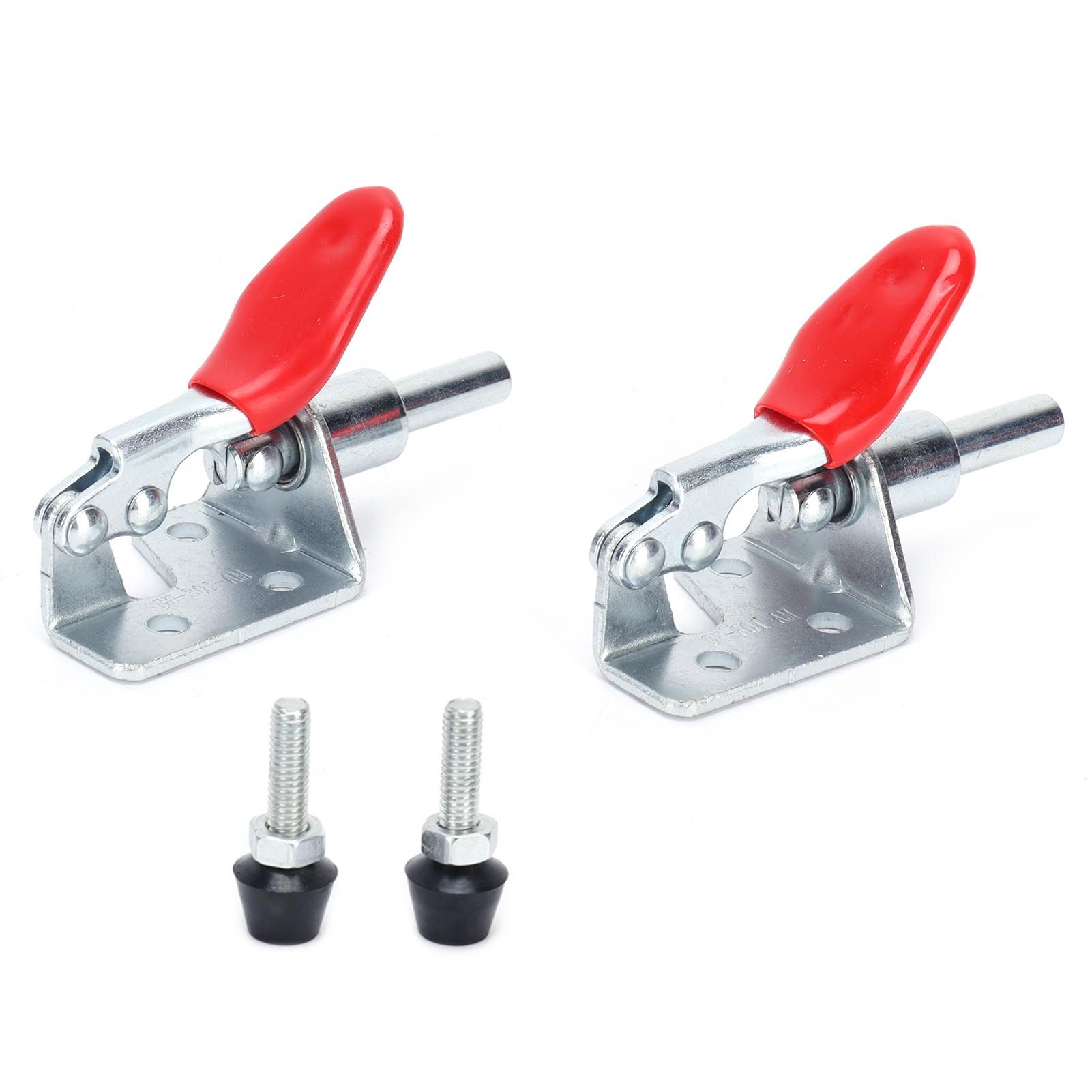 2 Set Push Pull Toggle Clamp Quick Positioning Hand Tool Home Decoration view 8