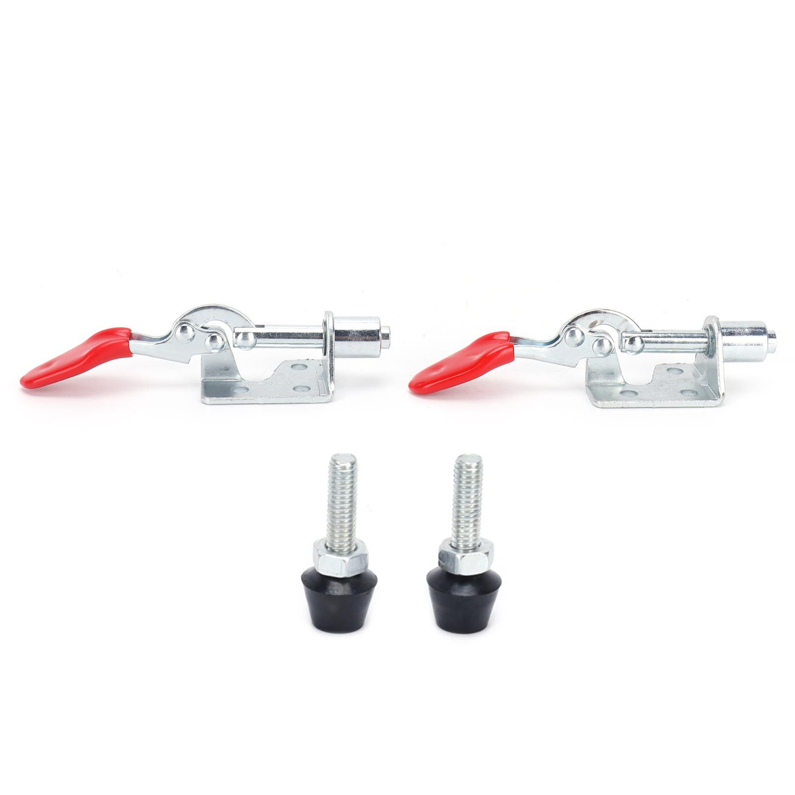 2 Set Push Pull Toggle Clamp Quick Positioning Hand Tool Home Decoration view 9