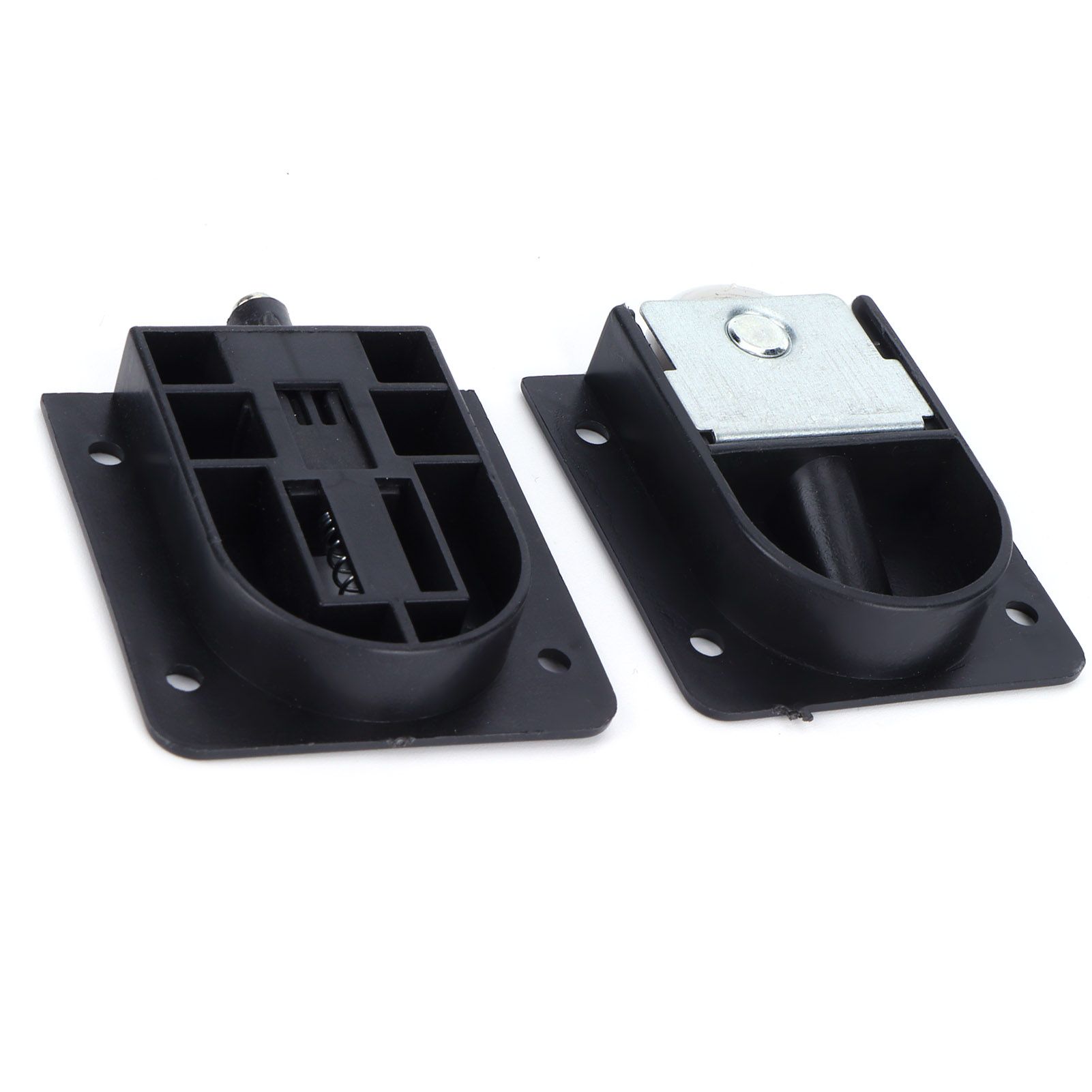 Mute Sliding Door Wheel Black Plastic Pulley with Bearing Furniture Hardware view 7
