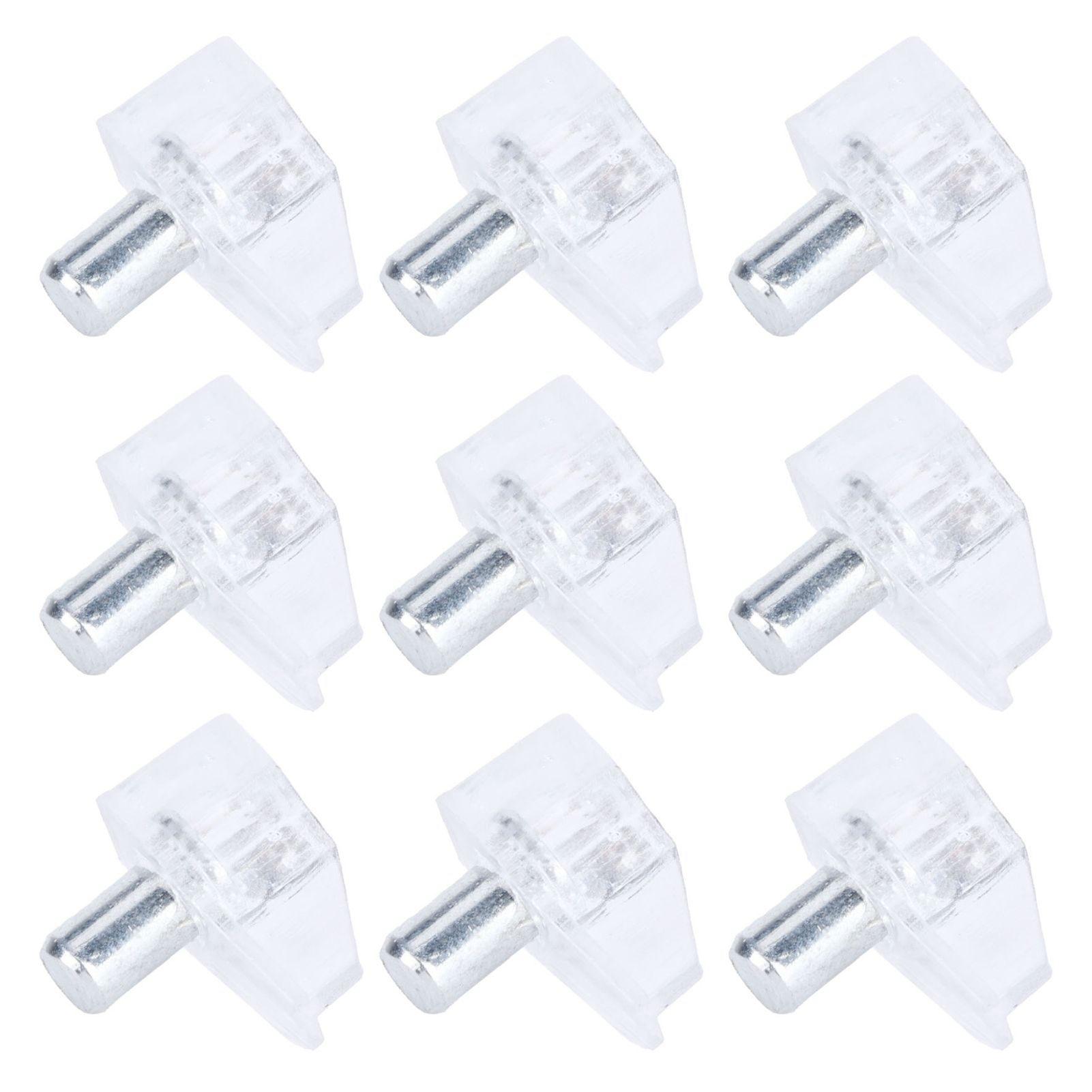 50PCS Clear Shelf Support Pegs Shelf Holder Pins Bracket Cabinet Clips Holder view 4