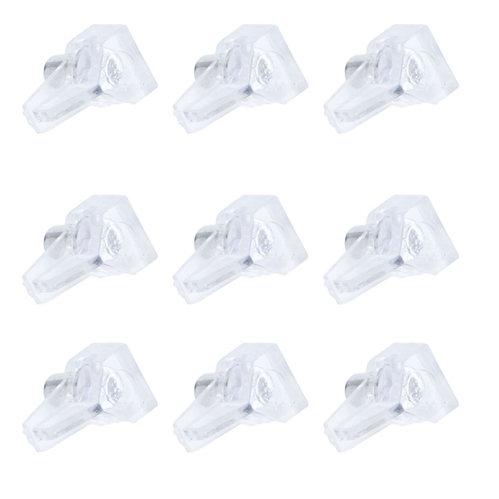 50PCS Clear Shelf Support Pegs Shelf Holder Pins Bracket Cabinet Clips Holder view 5