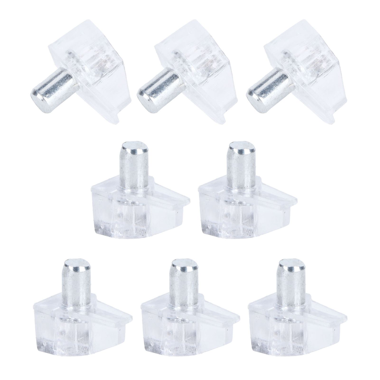 50PCS Clear Shelf Support Pegs Shelf Holder Pins Bracket Cabinet Clips Holder view 9