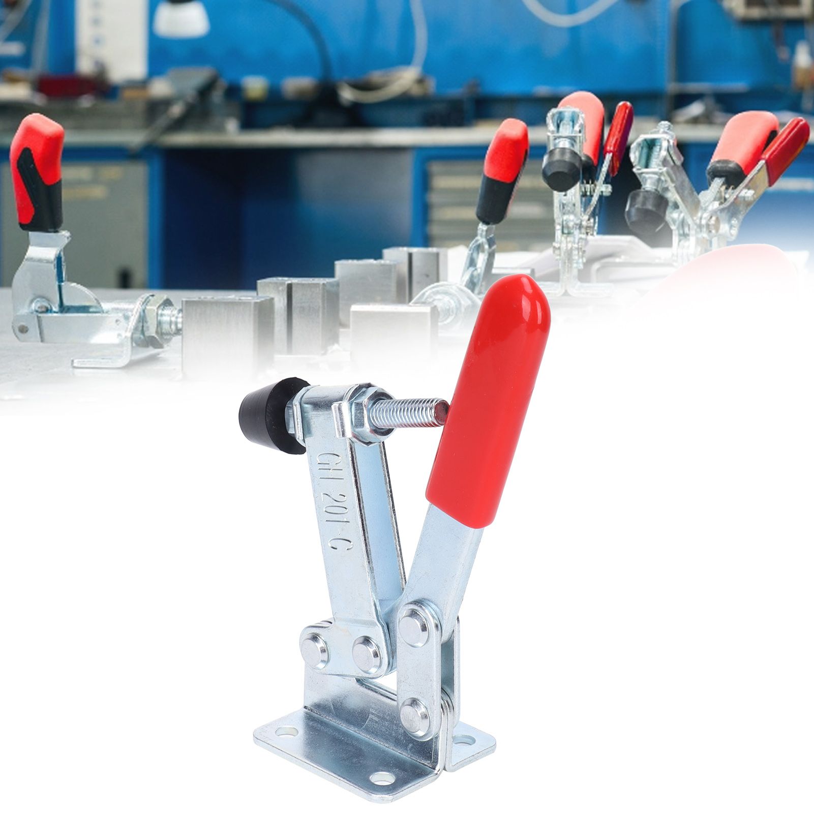 Manual Toggle Clamp GH-201-C Iron Welding Horizontal Clamp Quick Fixture Hand view 12