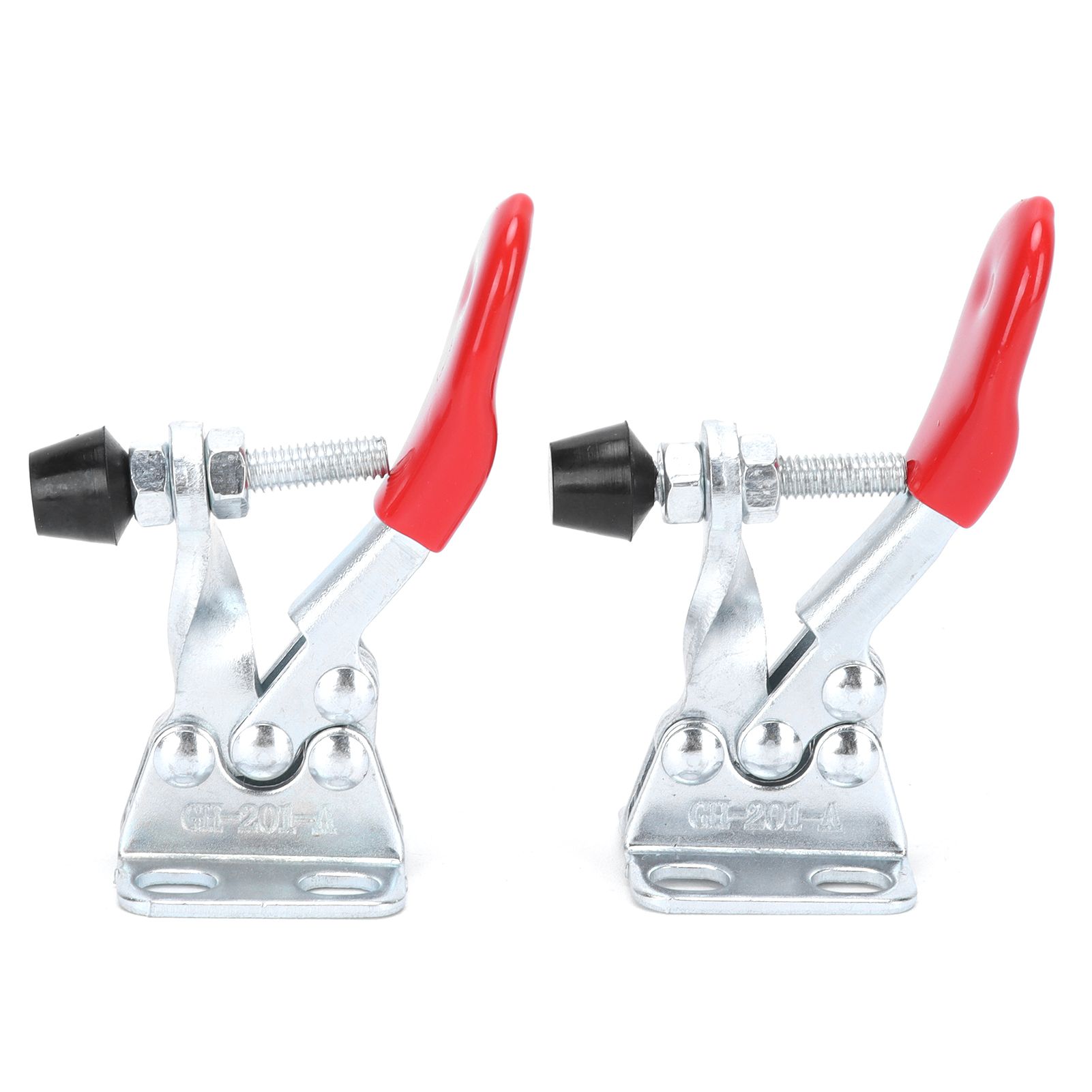 2Set Hold Down Toggle Clamp LD GH‑201‑A Clamping Fixture Hand Tools 30kg view 4
