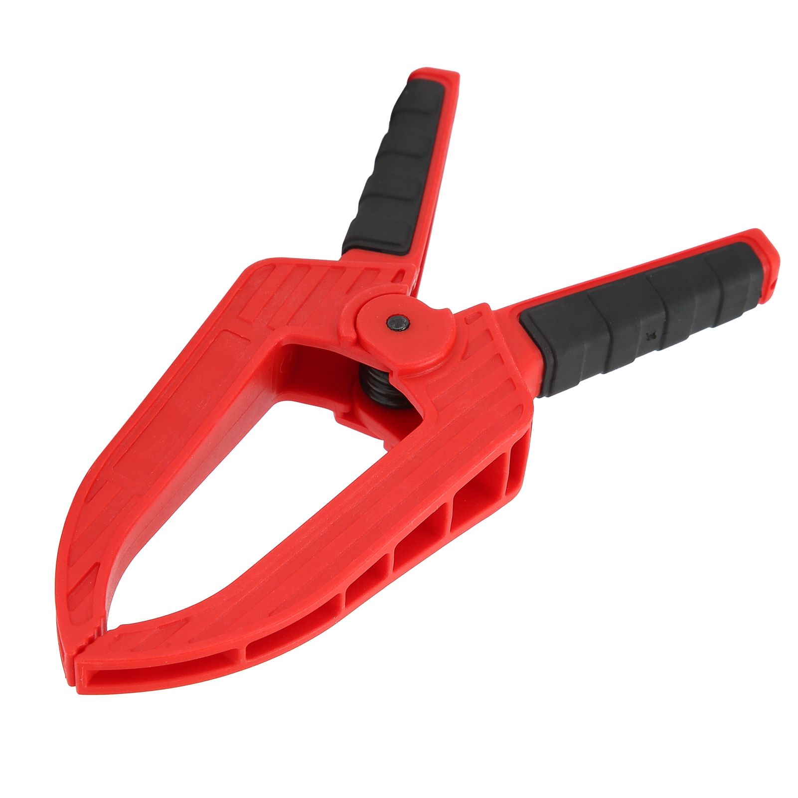 Spring Clamp with Long Flat Nose Plastic Fixing Clamp Woodworking Fixture view 2
