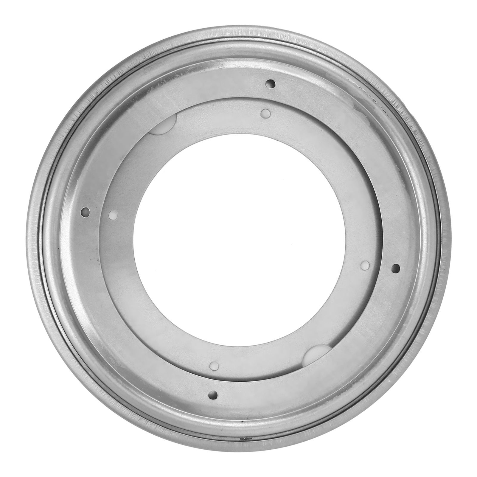 8in Hollow Round Turntable Rotatable Bookshelf Stool Chair Plate Base for Home Bar view 4