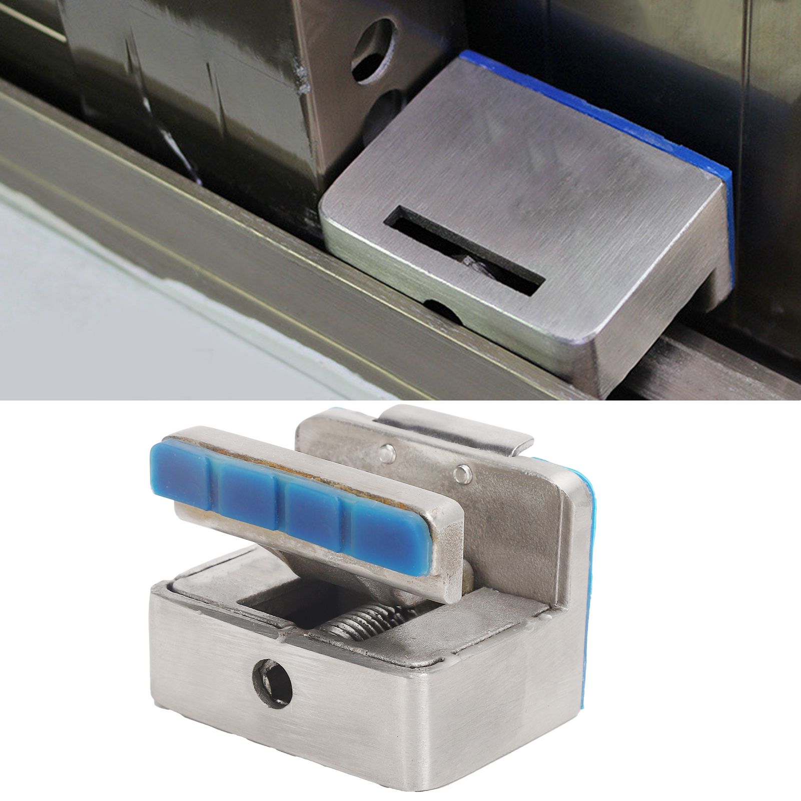 Sliding Window Lock Stainless Steel AntiTheft Adjustable Window Limit Lock view 11