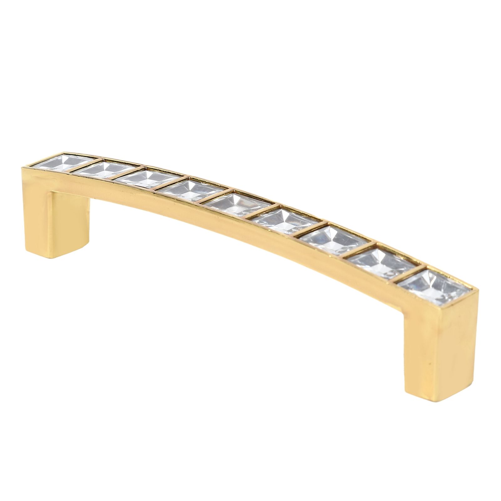 Crystal Pull Modern Cabinet Handle Double Hole Handle for Closet Drawer view 7