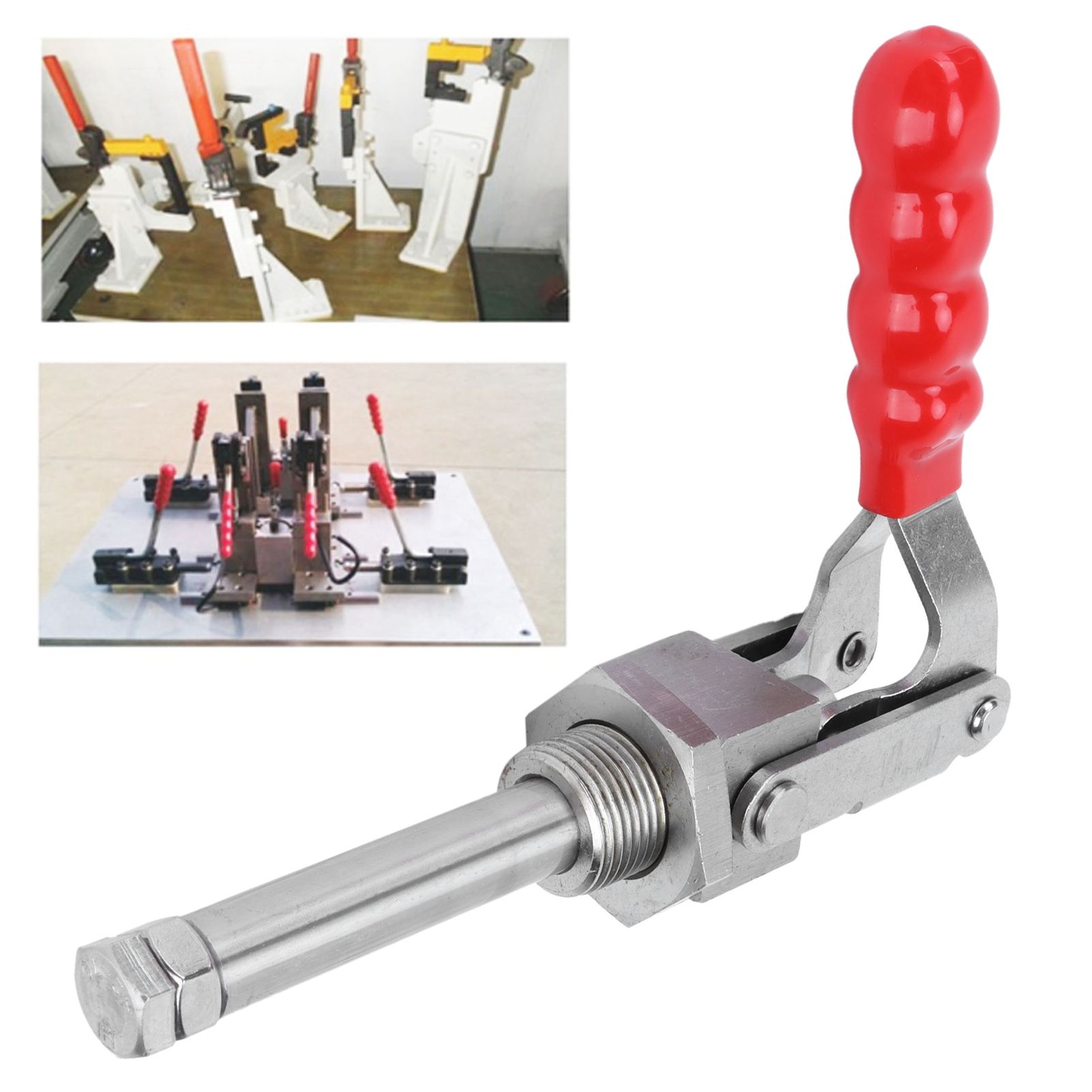 Toggle Clamp Quick Release PushPull Clamp 318kg 701.1lb Capacity SD LD GH36224MSS view 12