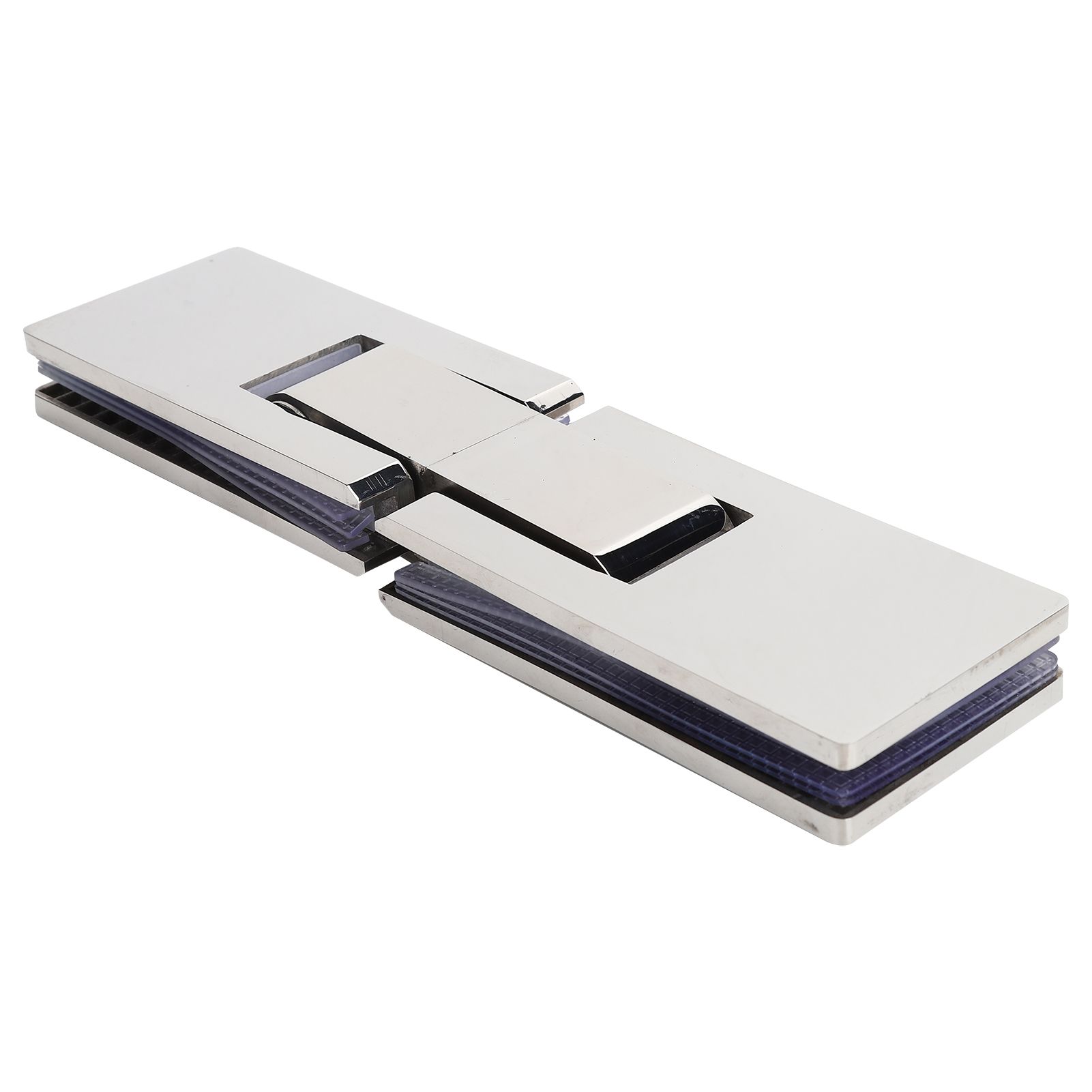 180 Degree Stainless Steel Door Clamp Bathroom Glass Clip Holder Bracket for view 8