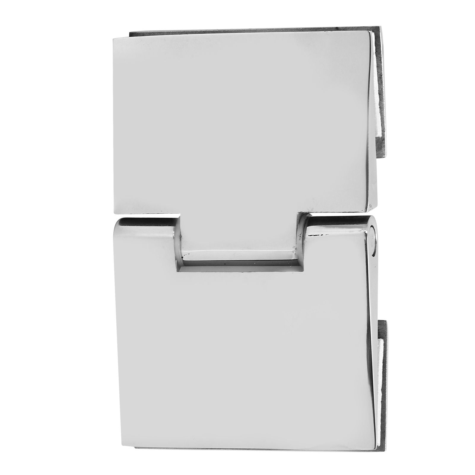 Beveled Double‑Sided Hinge Stainless Steel Shower Room Glass Door Hinge for