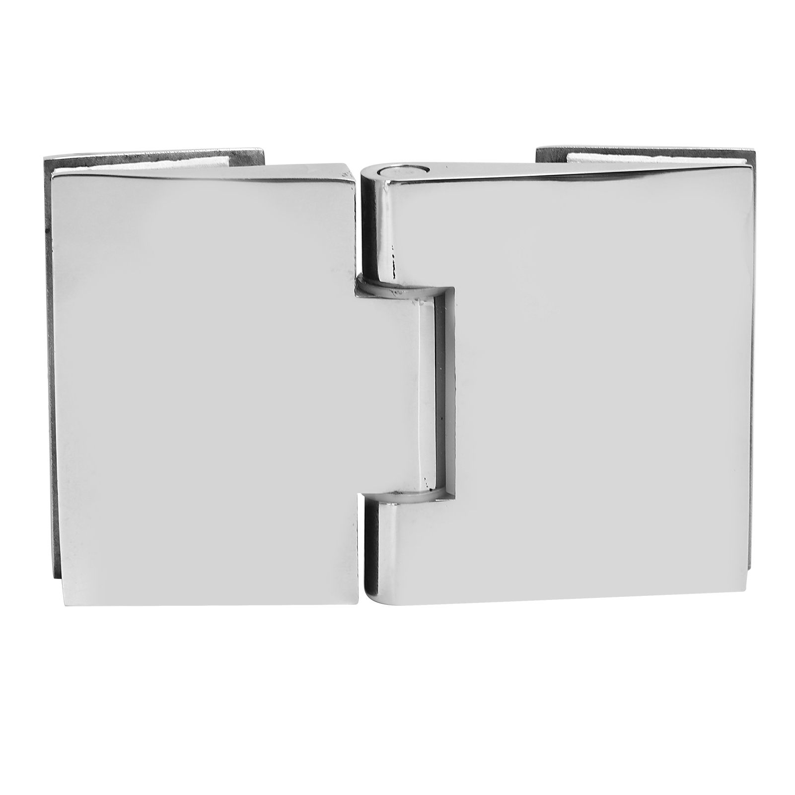 Beveled Double‑Sided Hinge Stainless Steel Shower Room Glass Door Hinge for view 3
