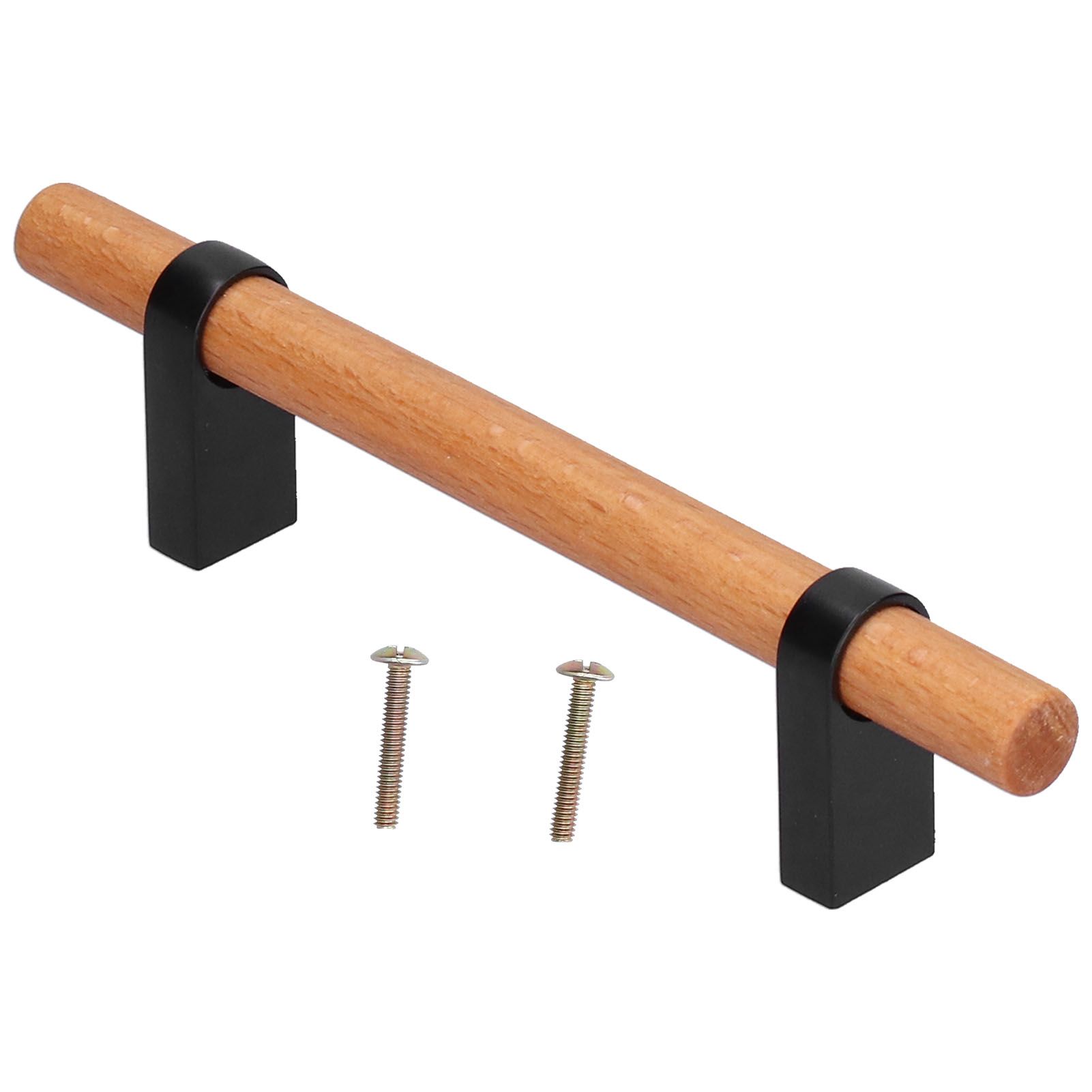 Modern Simple Drawer Wardrobe Handle Black Pine Door Pull Furniture Hardware view 6