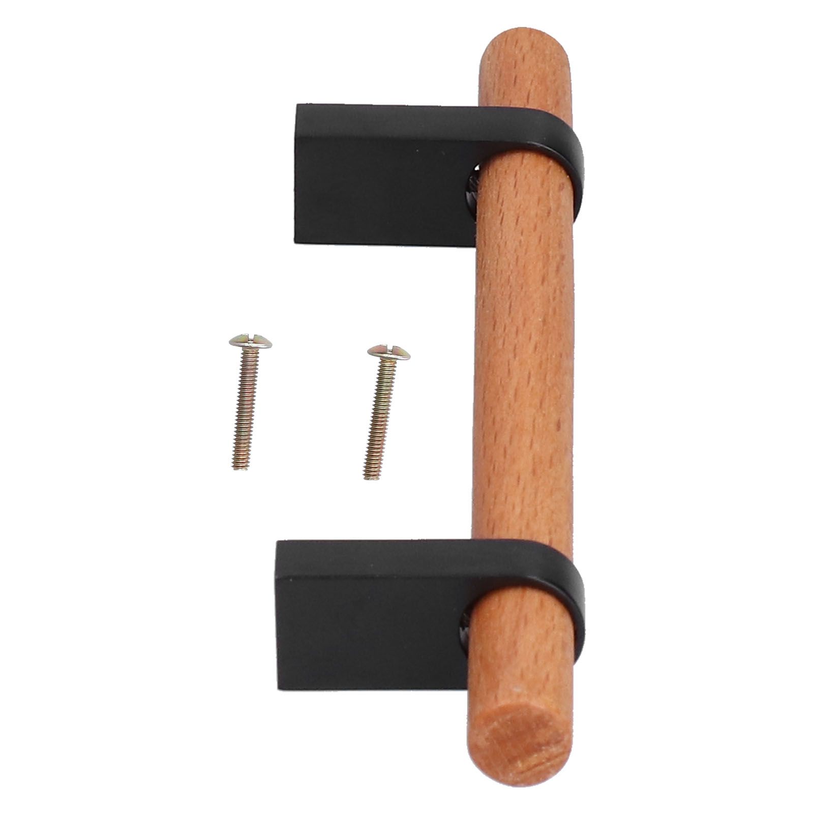 Modern Simple Drawer Wardrobe Handle Black Pine Door Pull Furniture Hardware view 7
