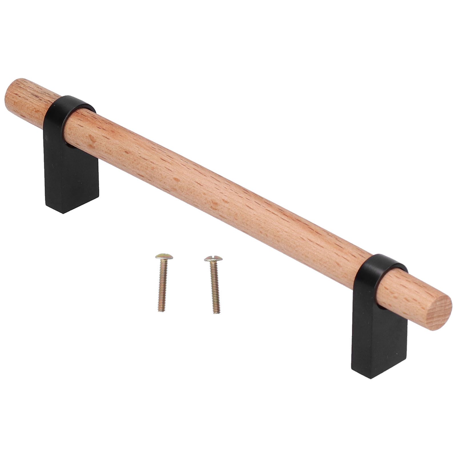 Modern Simple Drawer Wardrobe Handle Black Pine Door Pull Furniture Hardware view 6