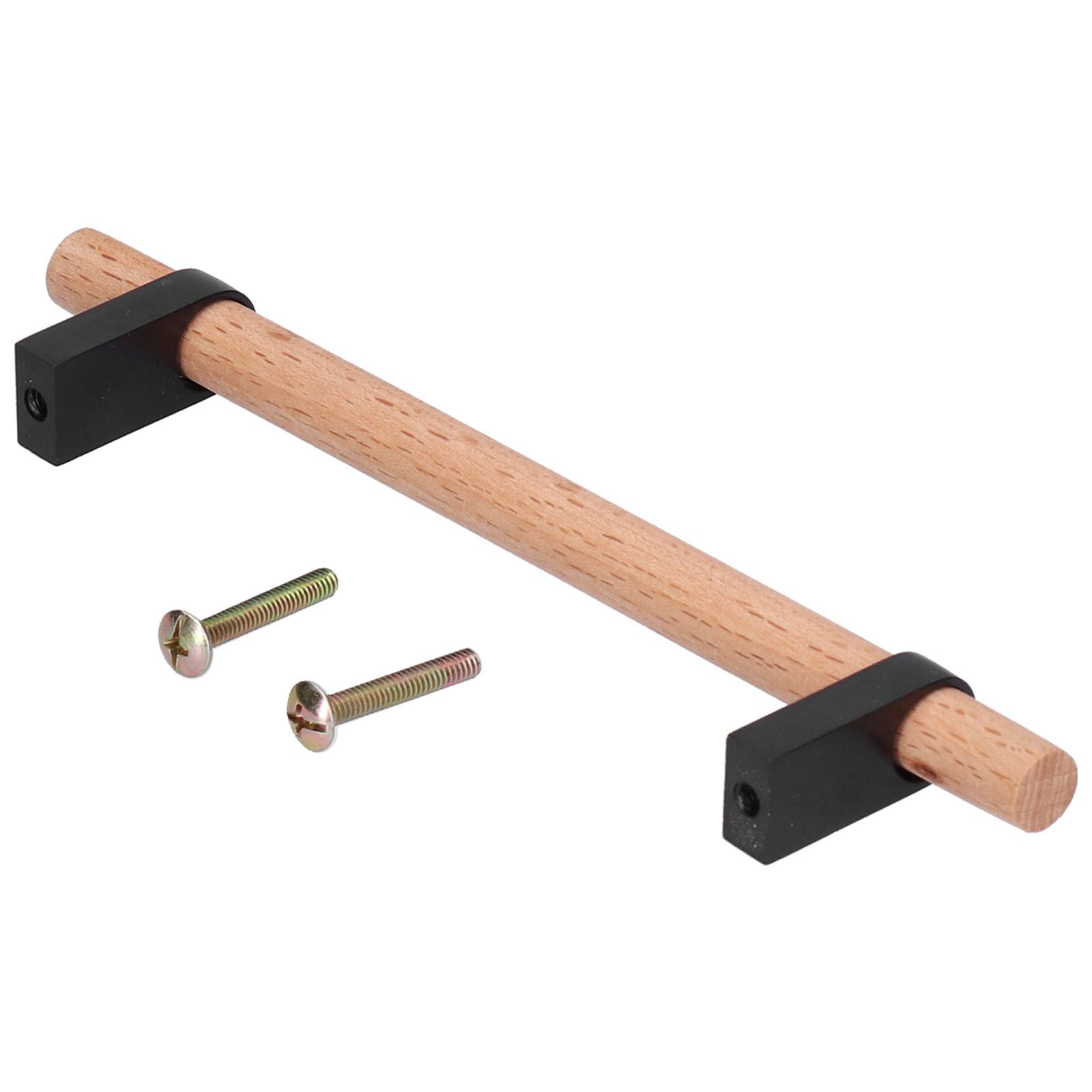 Modern Simple Drawer Wardrobe Handle Black Pine Door Pull Furniture Hardware view 9