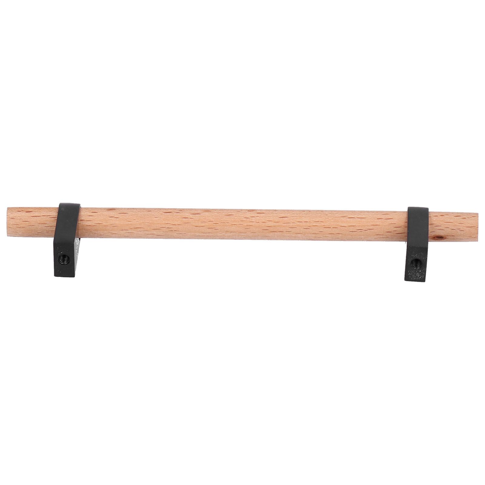 Modern Simple Drawer Wardrobe Handle Black Pine Door Pull Furniture Hardware view 10