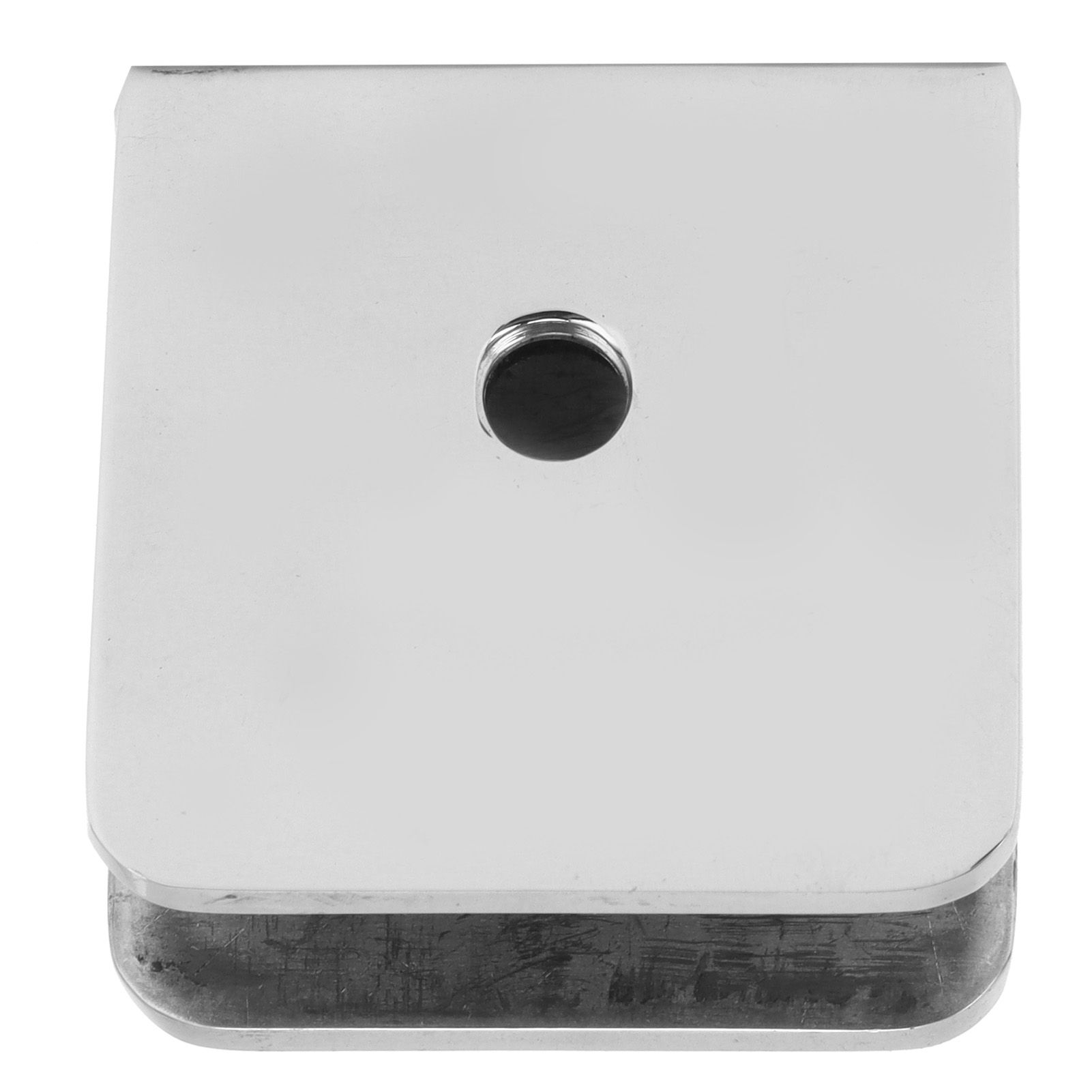 45x48mm Square Glass Fixing Clip Bathroom Door Clamp Holder Bracket for 8‑12mm view 6