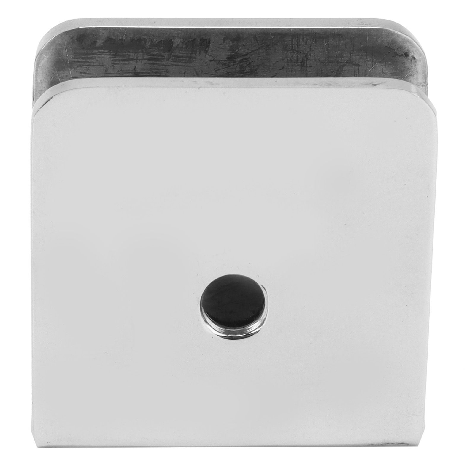 45x48mm Square Glass Fixing Clip Bathroom Door Clamp Holder Bracket for 8‑12mm view 7