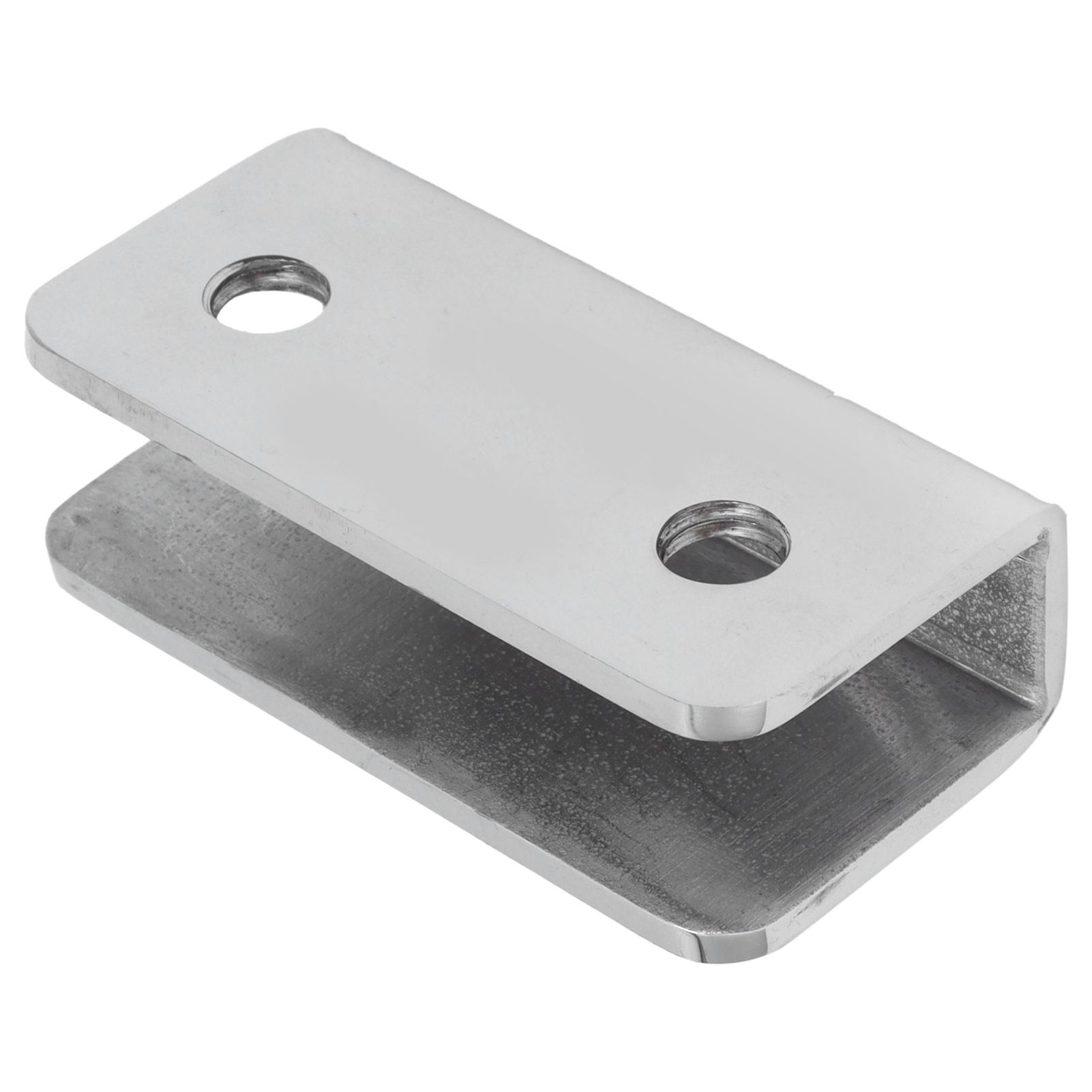 Rectangular Glass Fixing Clip 304 Stainless Steel Glass Clamp Holder for