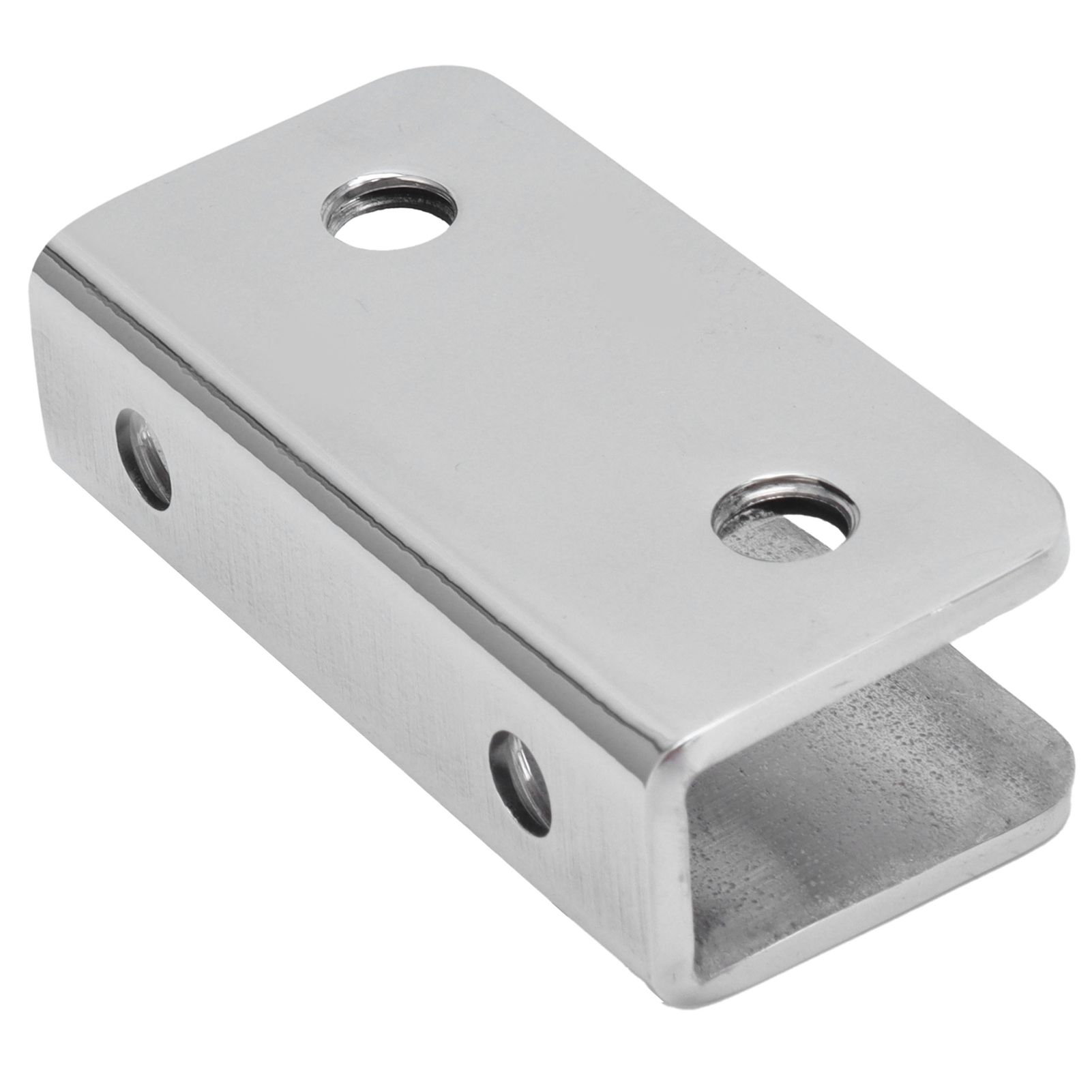 Rectangular Glass Fixing Clip 304 Stainless Steel Glass Clamp Holder for view 4