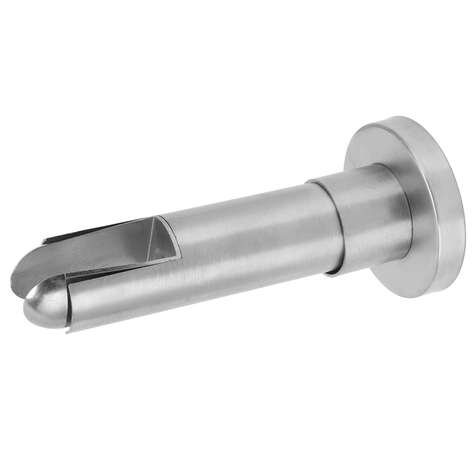 Partition Support Foot Stainless Steel Glass Fence Clamp for Public Bathroom view 9