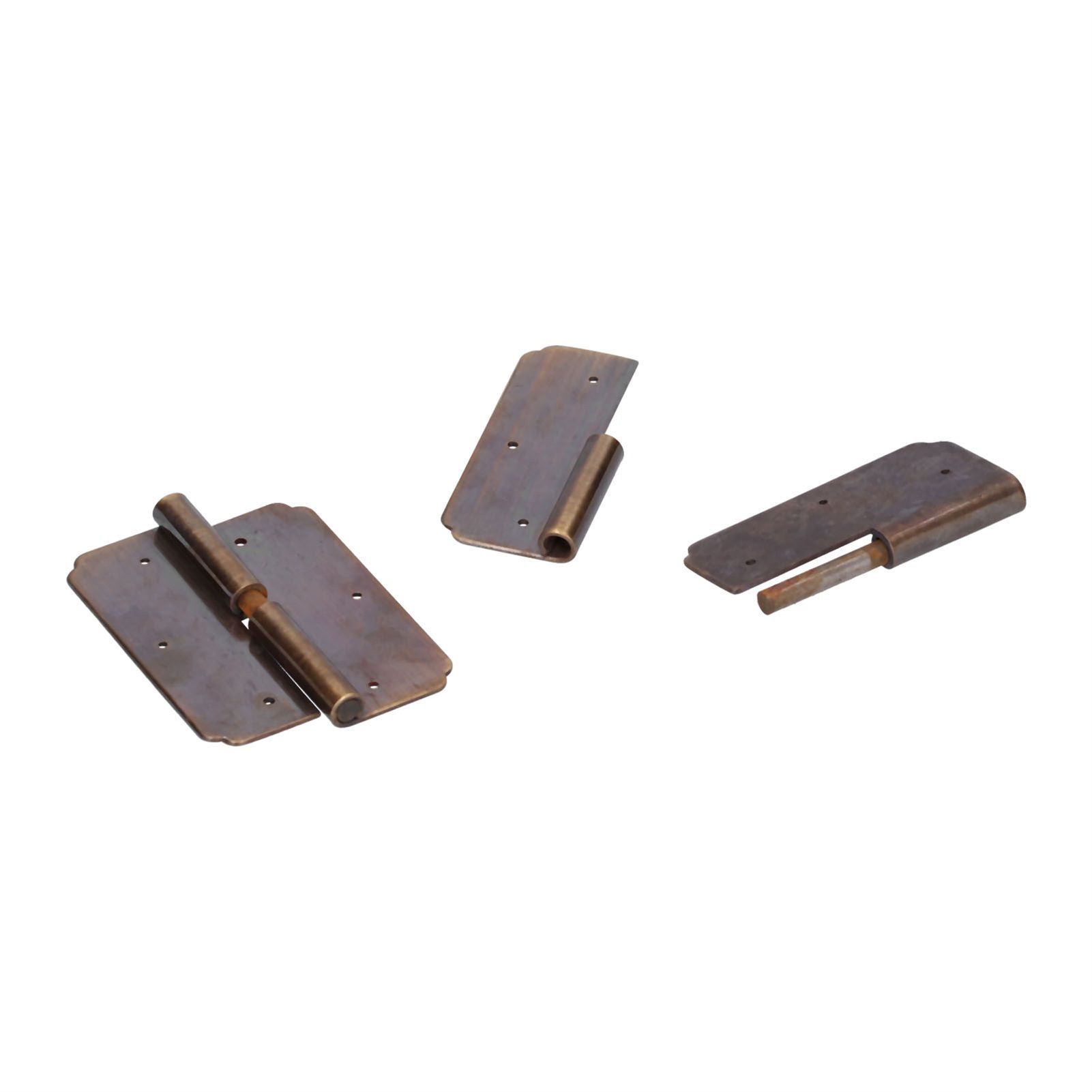 2Set Square Hinge 6cm Chinese Antique Cabinet Hinge Furniture Hardware Accessories view 10