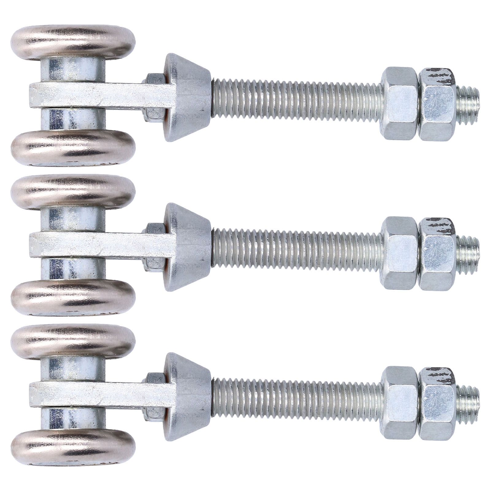 3Pcs Door Suspension Wheel Glass Sliding Door Pulley Roller Accessory Diameter