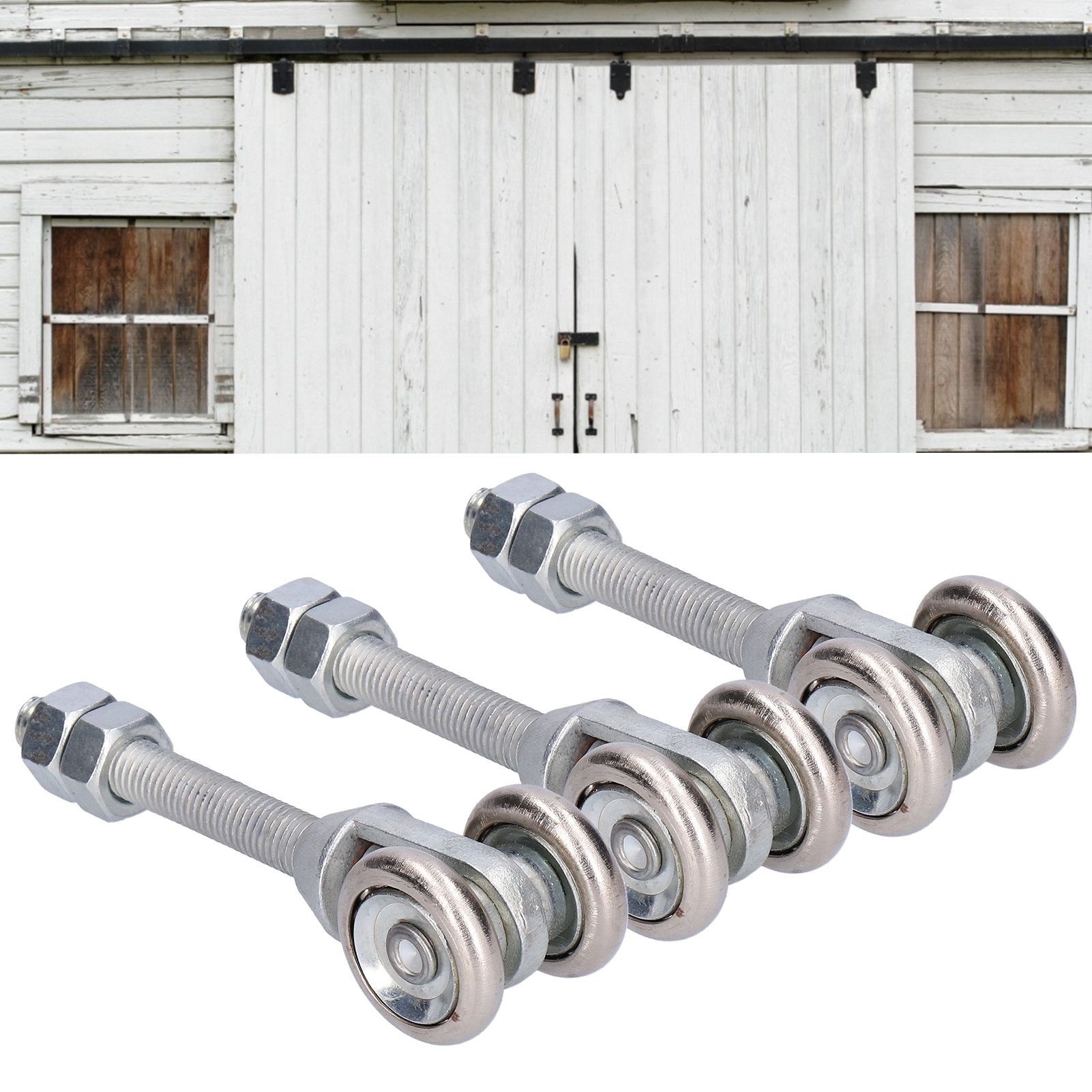 3Pcs Door Suspension Wheel Glass Sliding Door Pulley Roller Accessory Diameter view 12