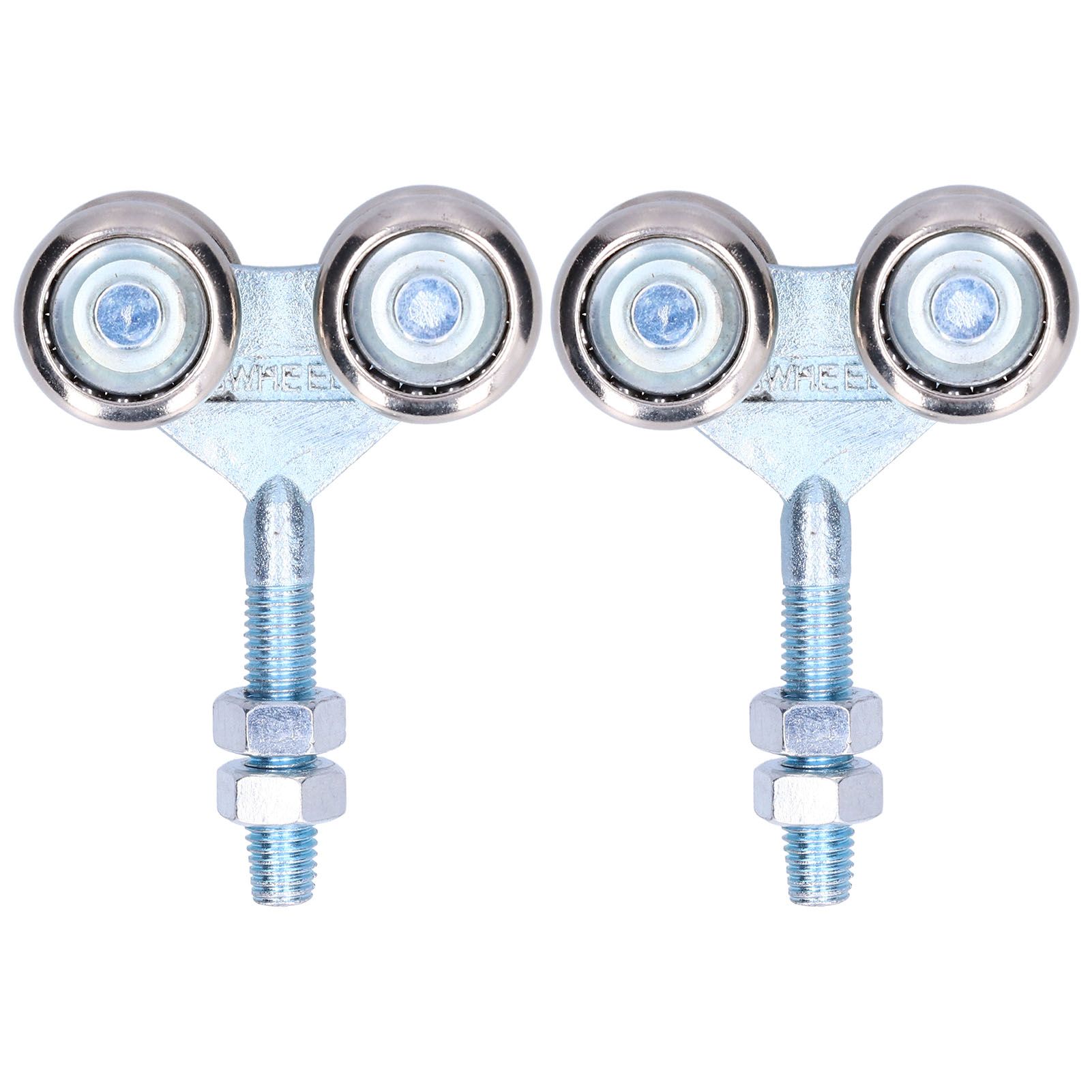 2Pcs Door Hanging Wheel Pulley Roller Glass Door Accessory for Barn Door view 2