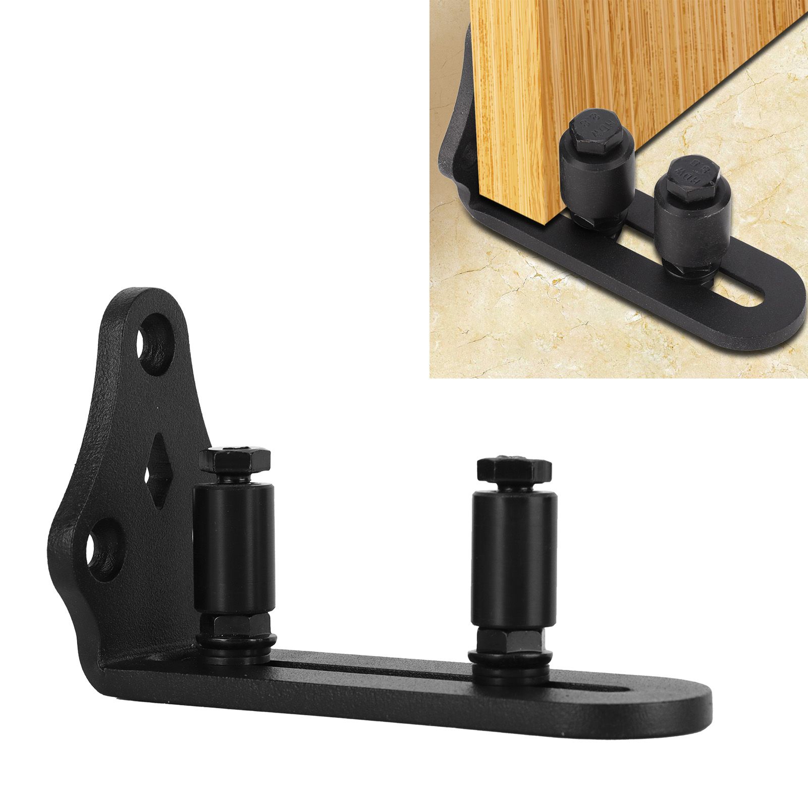 Carbon Steel Floor Roller Guide Sliding Door Bottom Floor Guide Barn Door view 11