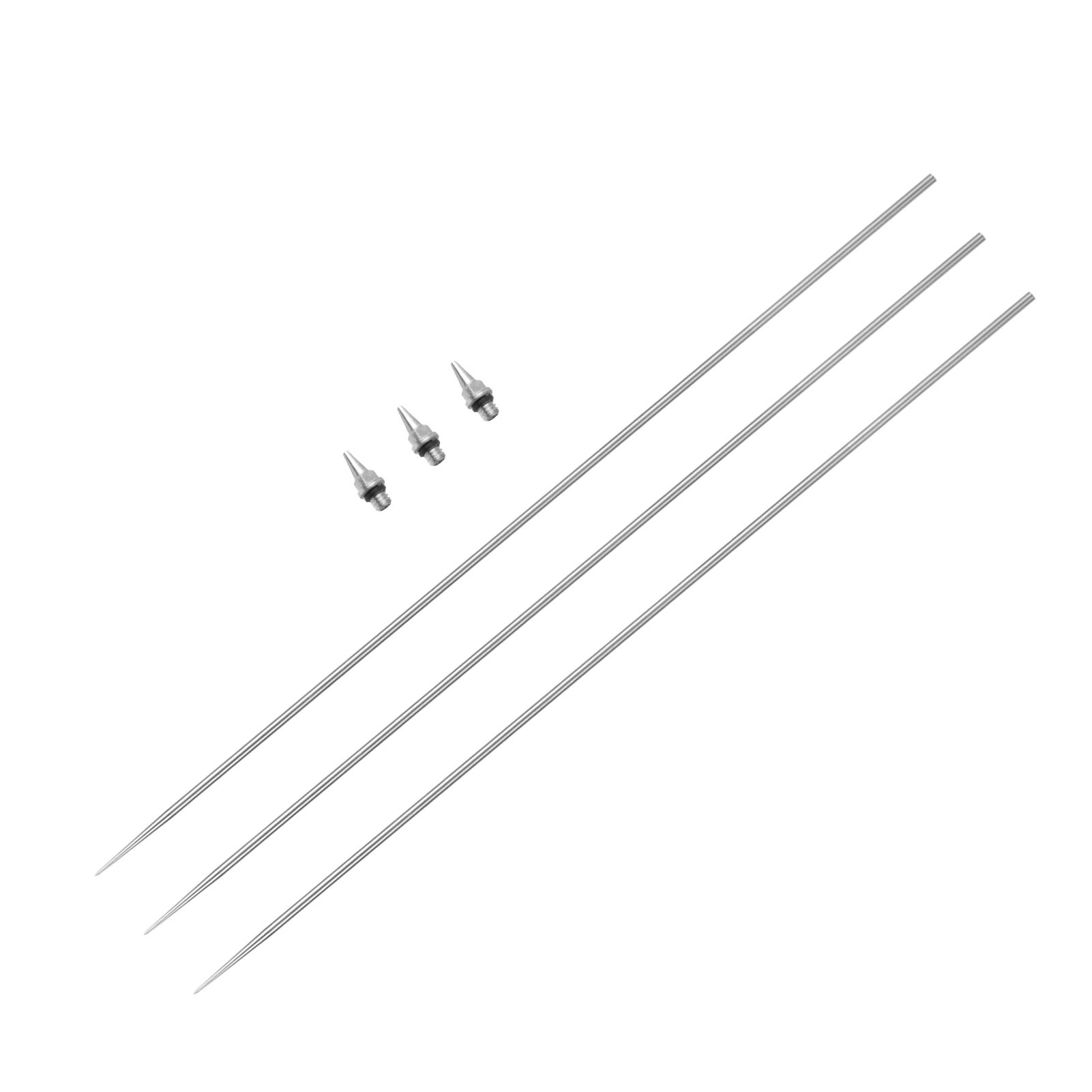 3 Set 0.4mm Airbrush Nozzle Airbrush Needles Replacement Parts for Spray Gun view 6