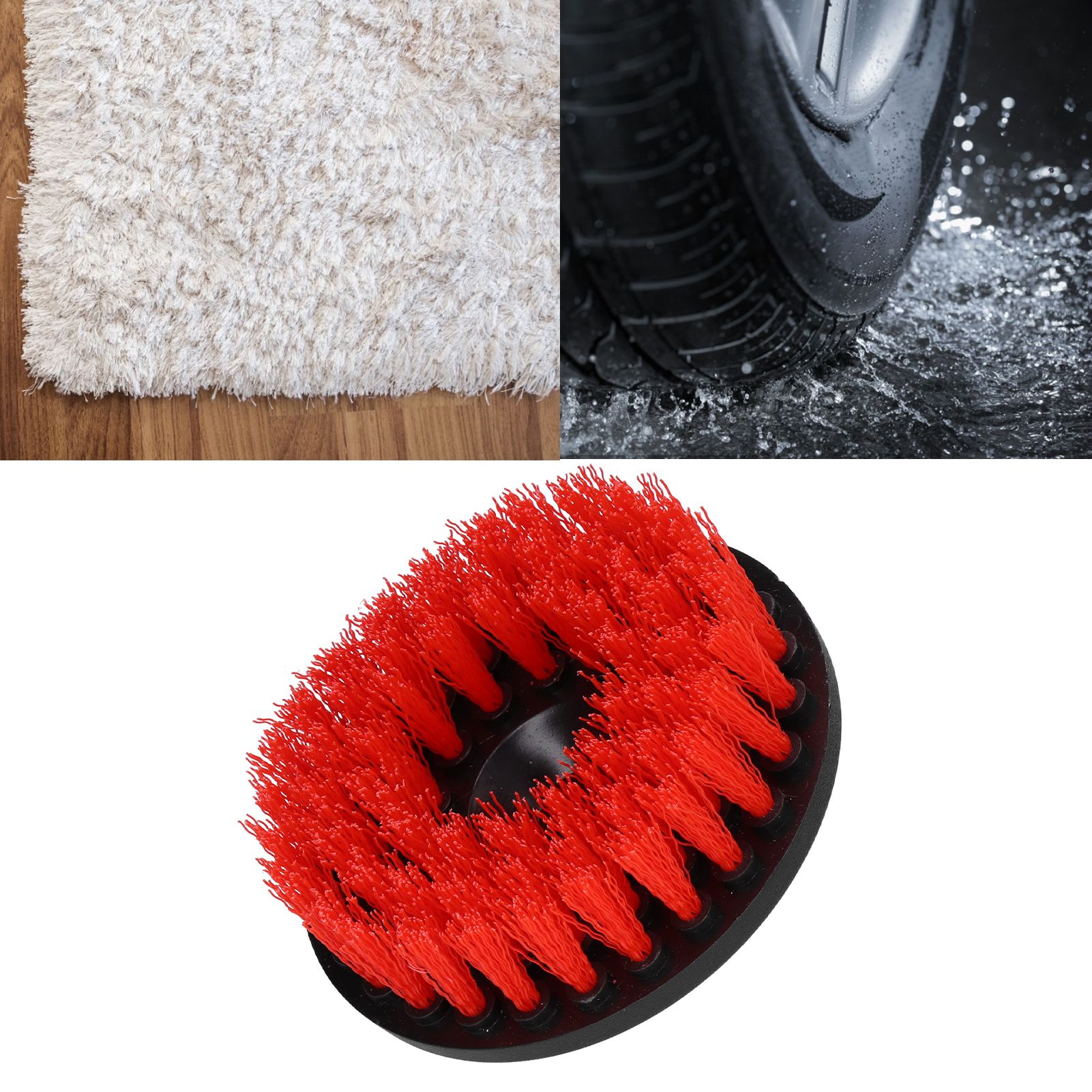 5in Drill Brush Power Scrubber Polishing Cleaning Brush for Ground Wall view 12