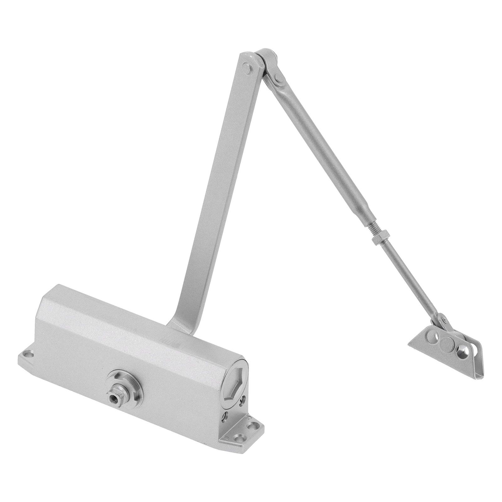 Door Closer Hydraulic Buffer Damper Automatic Adjustable Spring Closer for view 4