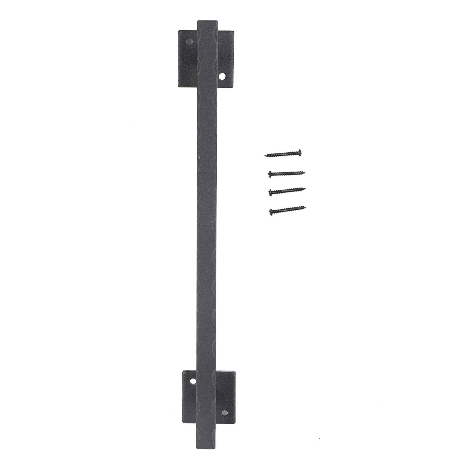 Carbon Steel Barn Handle Matte Frosted Sliding Door Pull for Garage Cabinet view 2