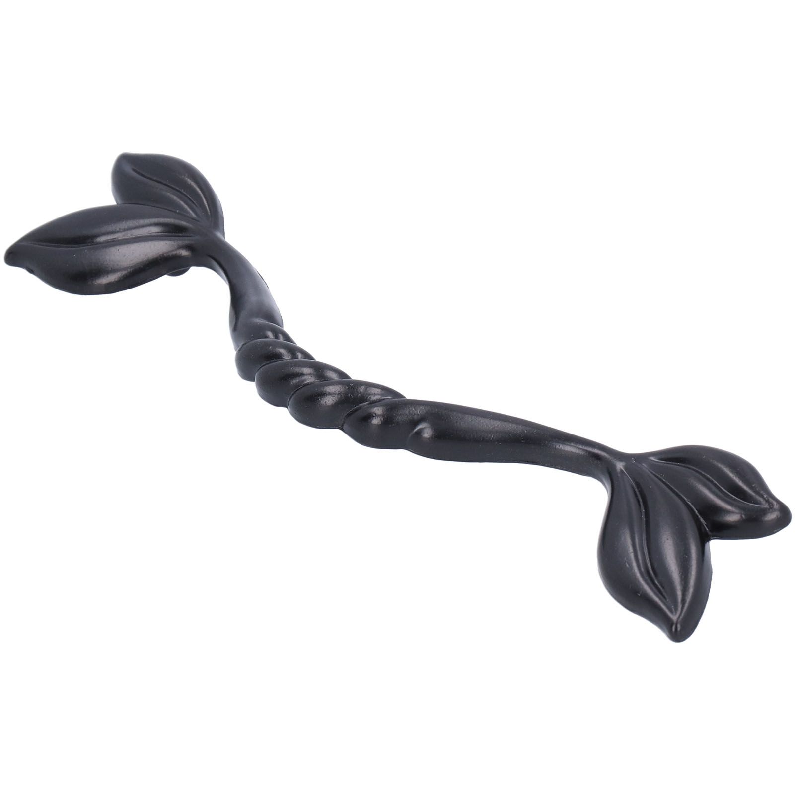 Black Zinc Alloy Cabinet Pull Innovative Wardrobes Handle Knob for Home view 7