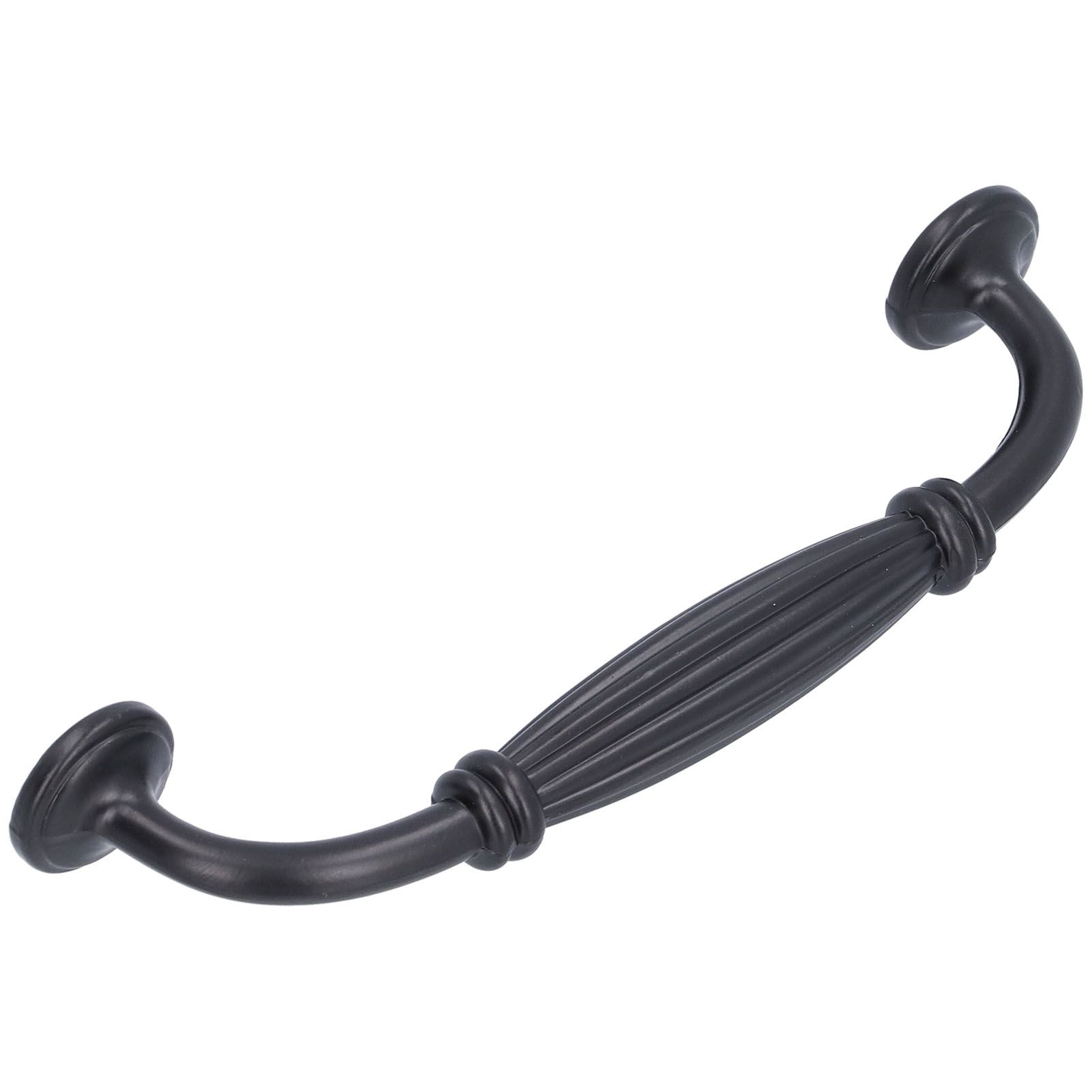 Zinc Alloy Cabinet Handle Black Wardrobes Pull Knob Hardware Accessory for view 5