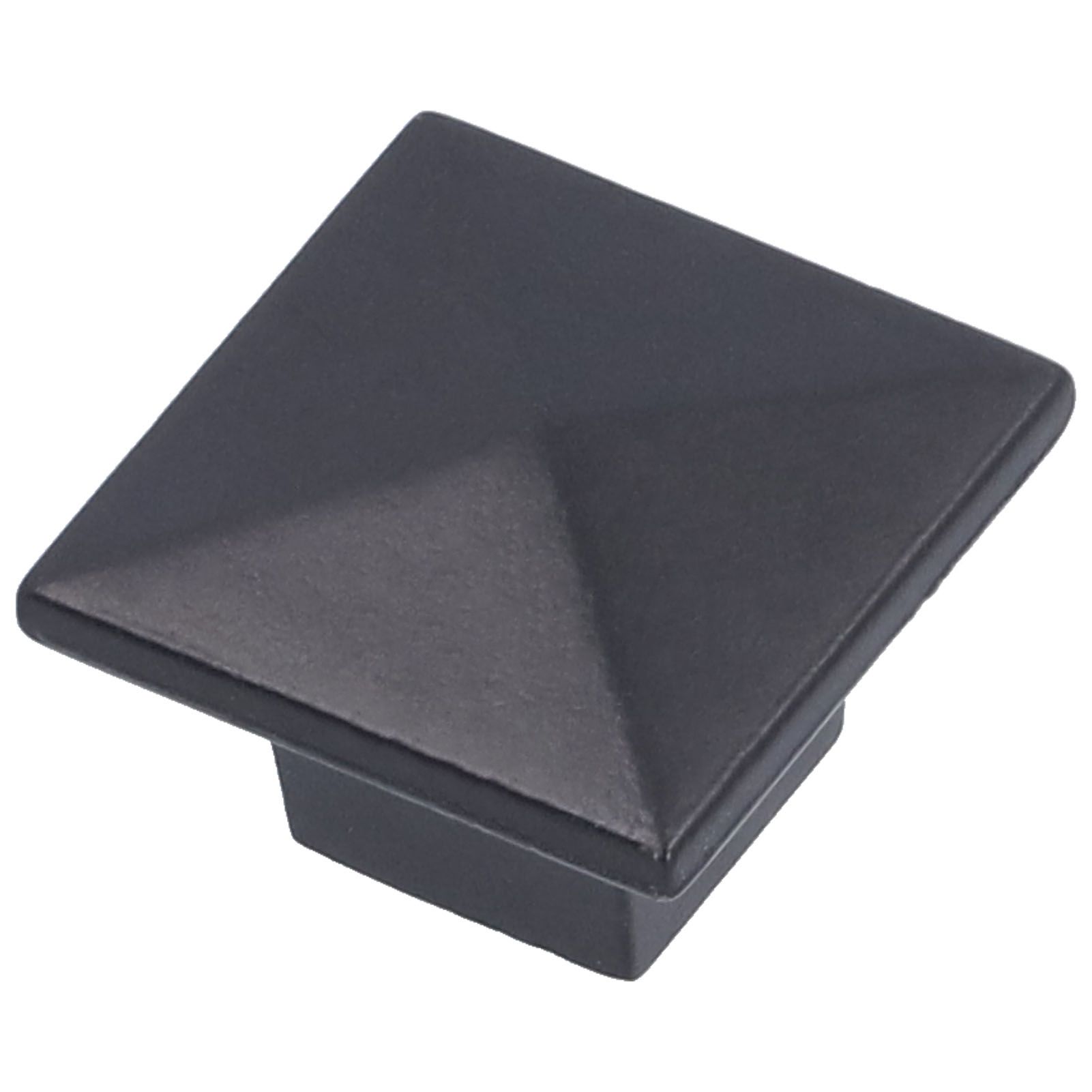 Black Single Hole Cabinet Handle Zinc Alloy Dressers Knobs for Wardrobes view 5