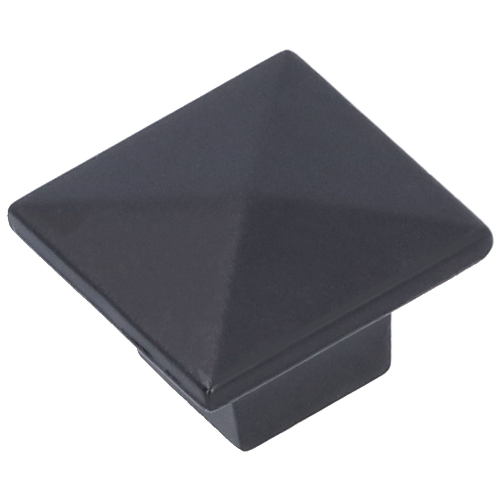 Black Single Hole Cabinet Handle Zinc Alloy Dressers Knobs for Wardrobes view 6