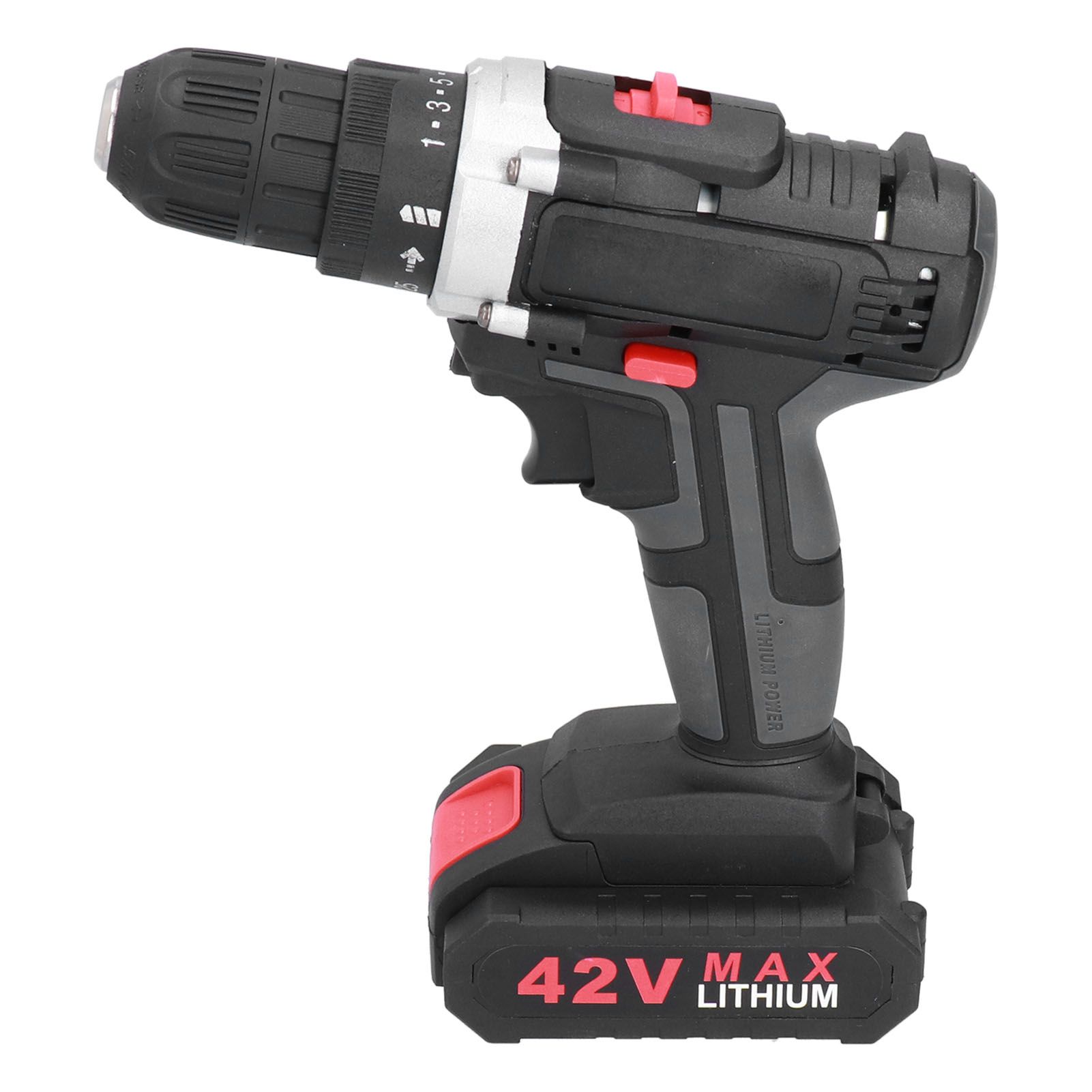 42V Cordless Electric Drill 2‑Variable Speed Portable Zinc Alloy Screwdriver view 9