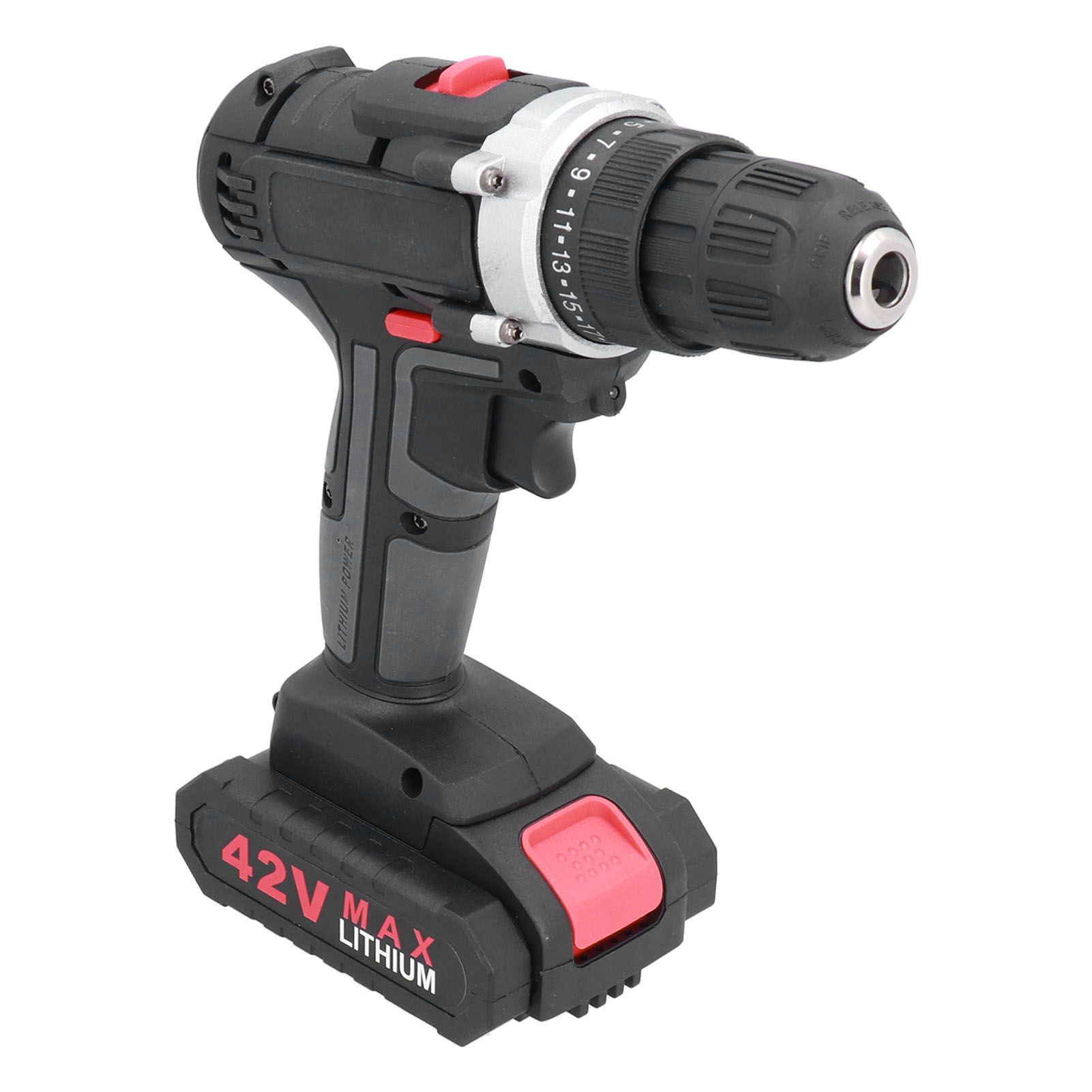 42V Cordless Electric Drill 2‑Variable Speed Portable Zinc Alloy Screwdriver view 10