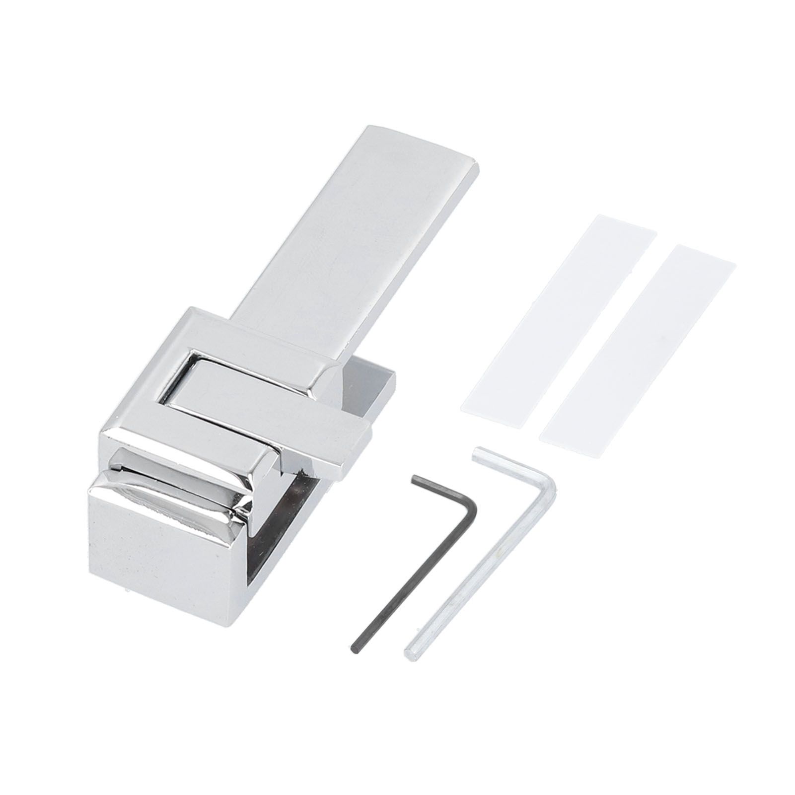 UShaped Glass Door Lock Latch Lock Hower Room Sliding Gate Limiting Device for view 2