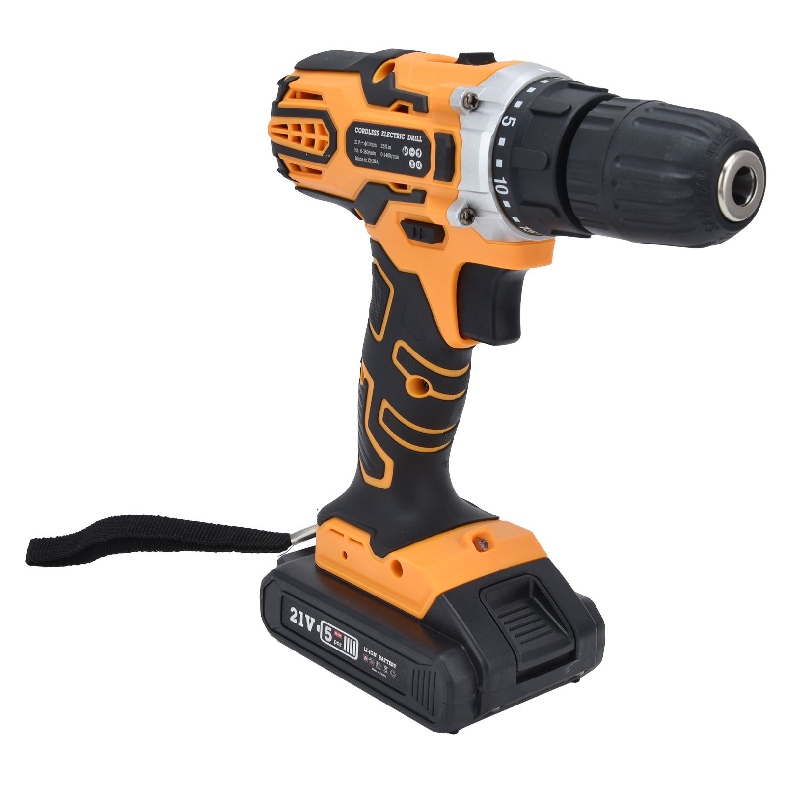 21V Lithium Electric Drill Electric Screw Driver Impact Drill Cordless Power view 7