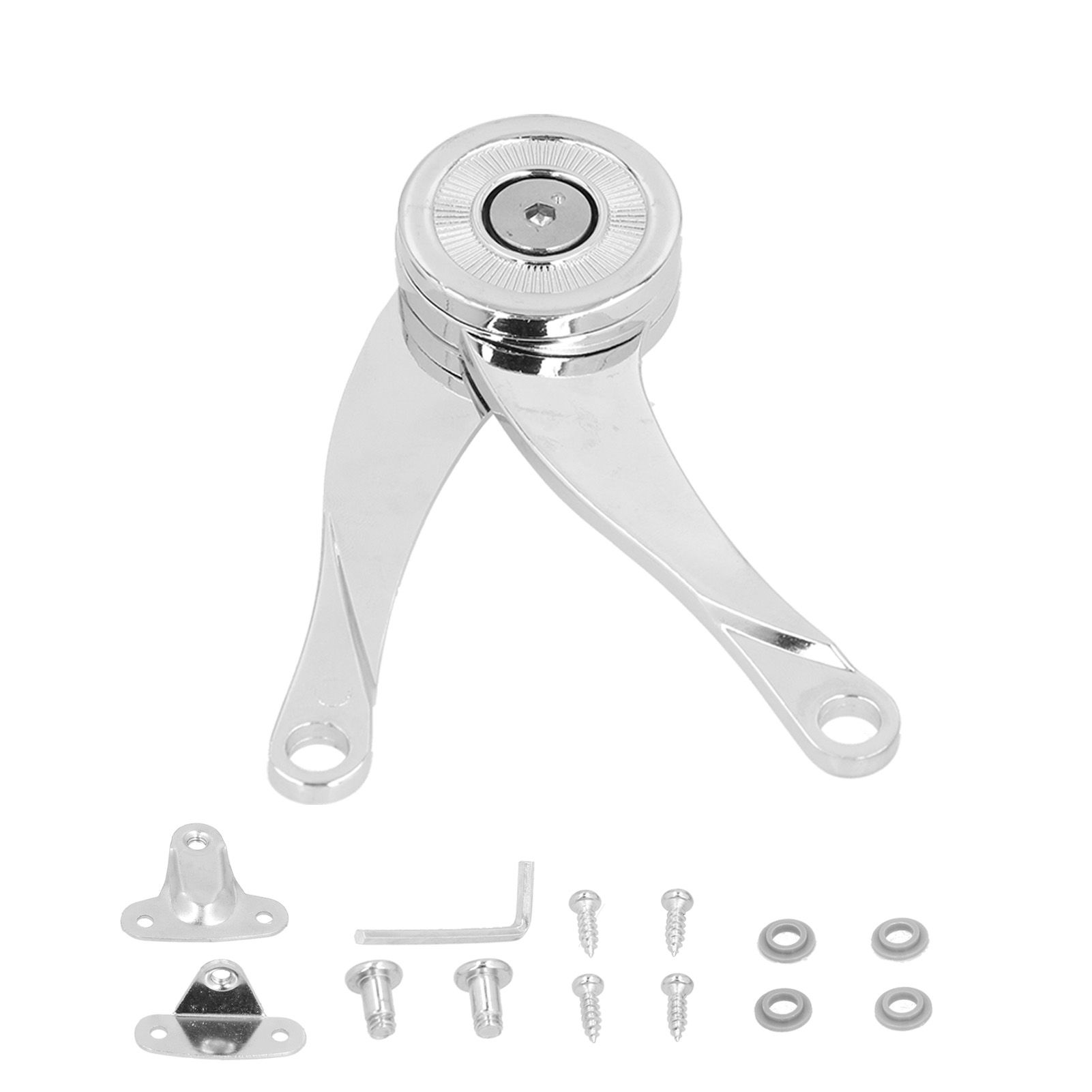 Lid Support Hinge Folding Lid Lift Up Stay Buffer Damper for Furniture view 2